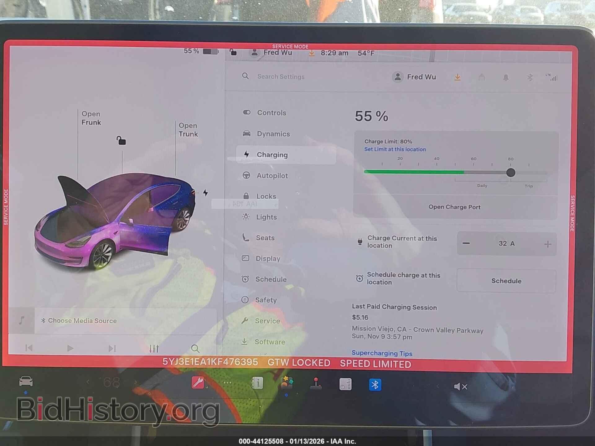 2019 TESLA MODEL 3 - VIN: 5YJ3E1EA1KF476395 - Фото 7