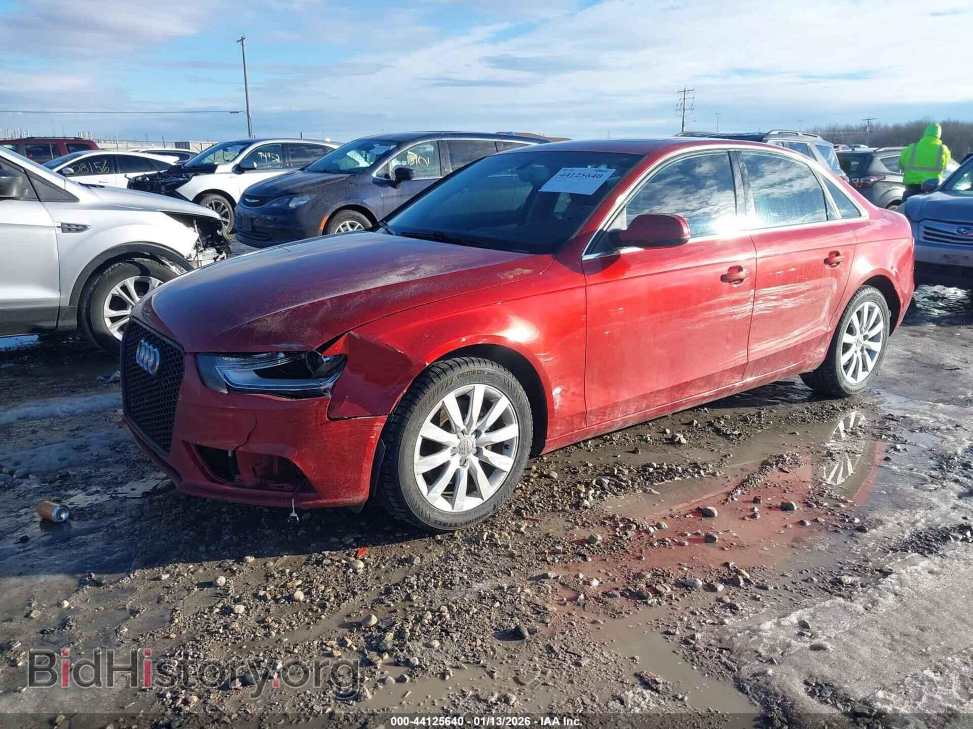 2013 AUDI A4 - VIN: WAUBFAFL4DA143500 - Фото 2