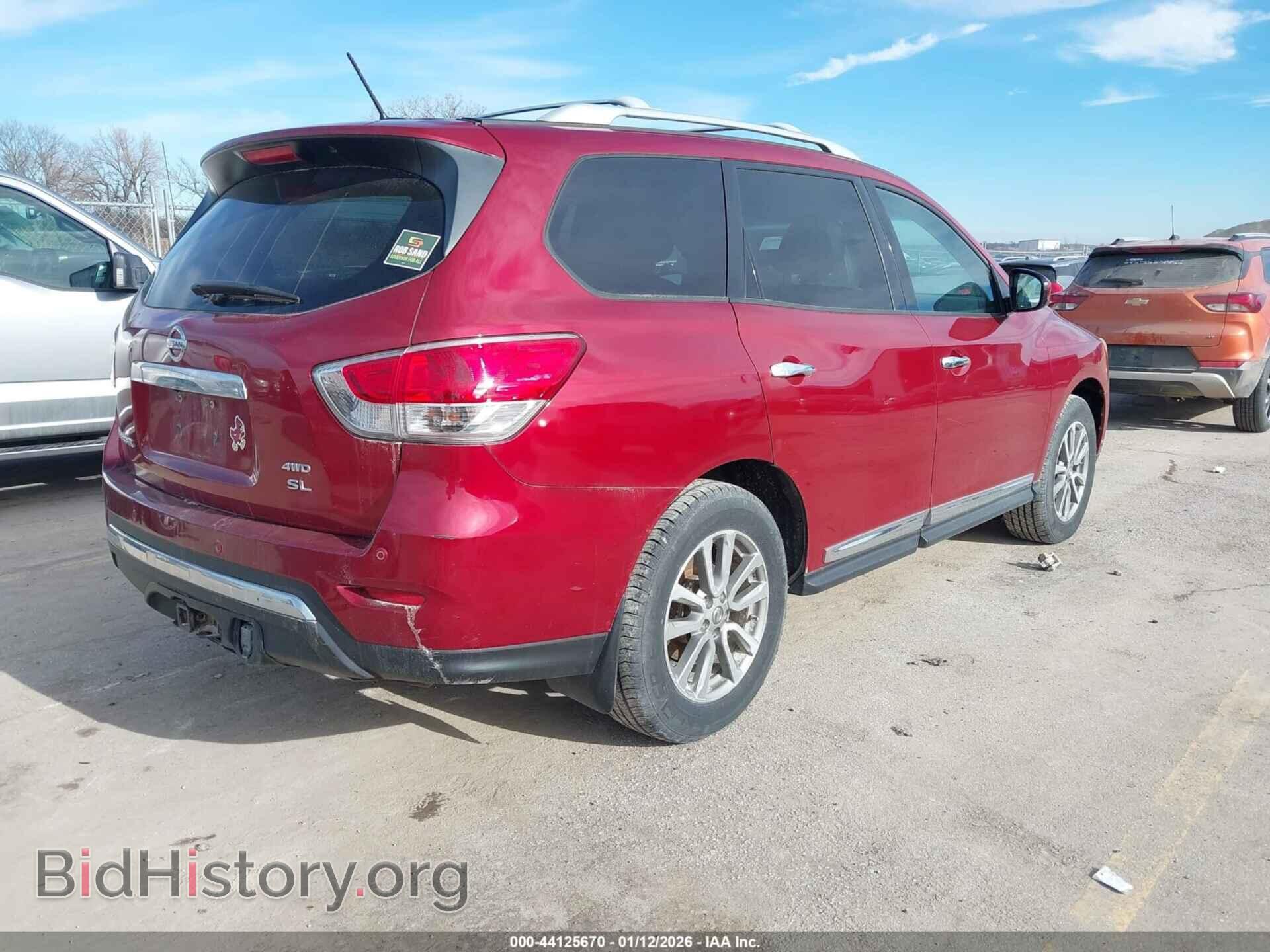2014 NISSAN PATHFINDER - VIN: 5N1AR2MM4EC613873 - Фото 4