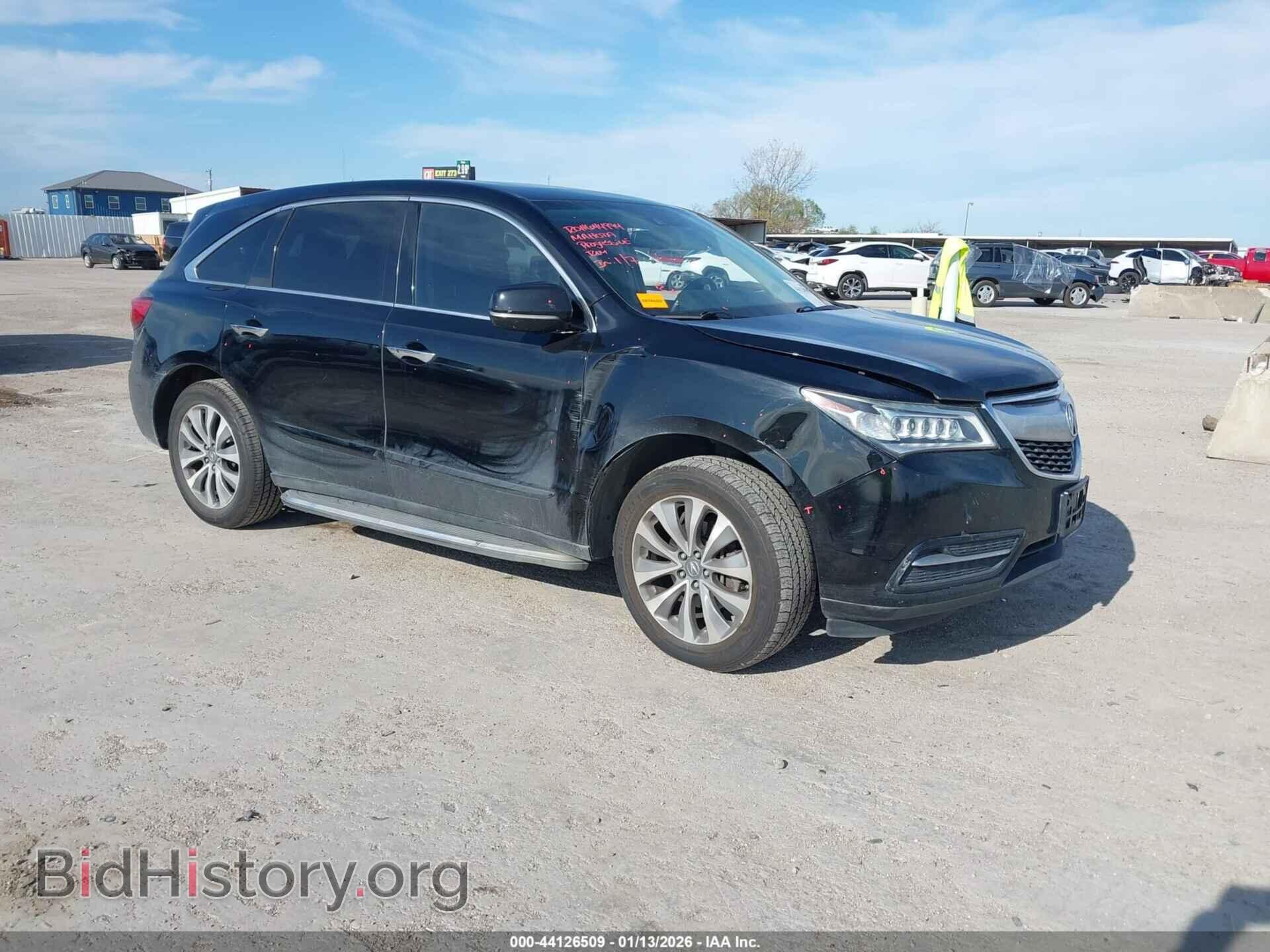 Photo 5FRYD4H45FB001952 - ACURA MDX 2015