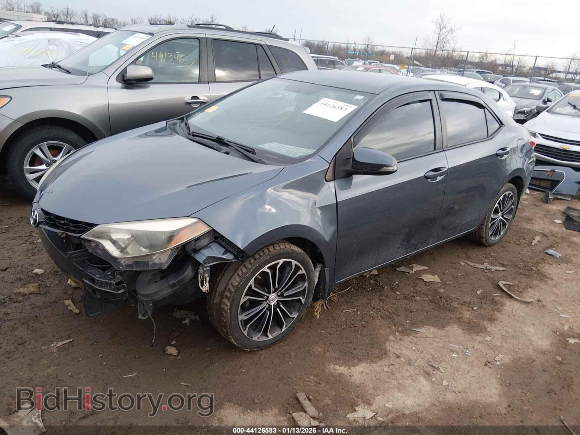 2014 TOYOTA COROLLA - VIN: 2T1BURHE3EC134872 - Фото 2