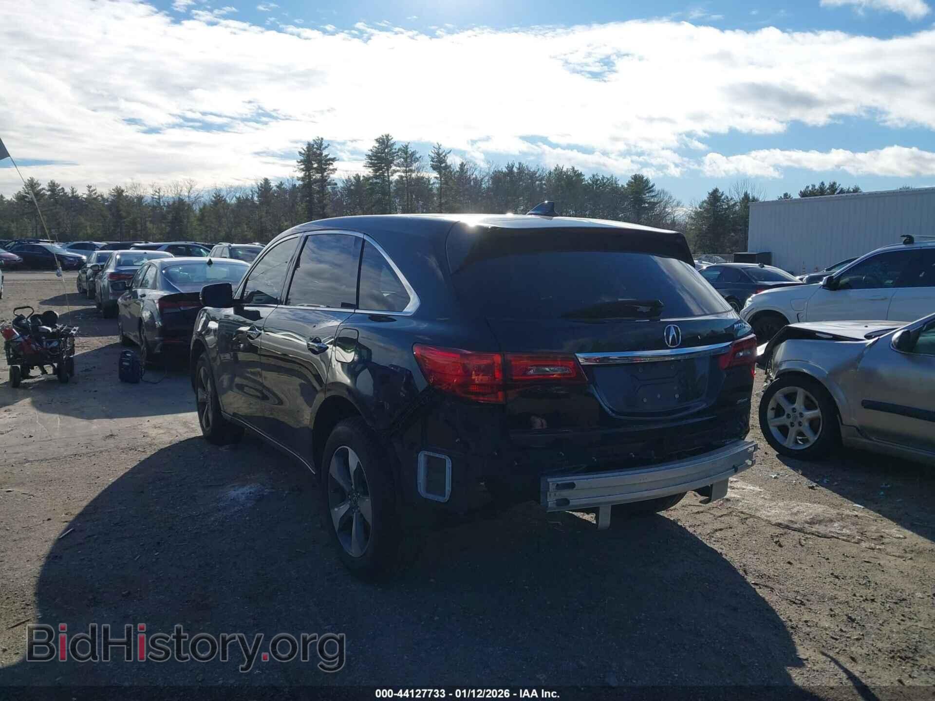 2014 ACURA MDX - VIN: 5FRYD4H22EB033609 - Фото 3