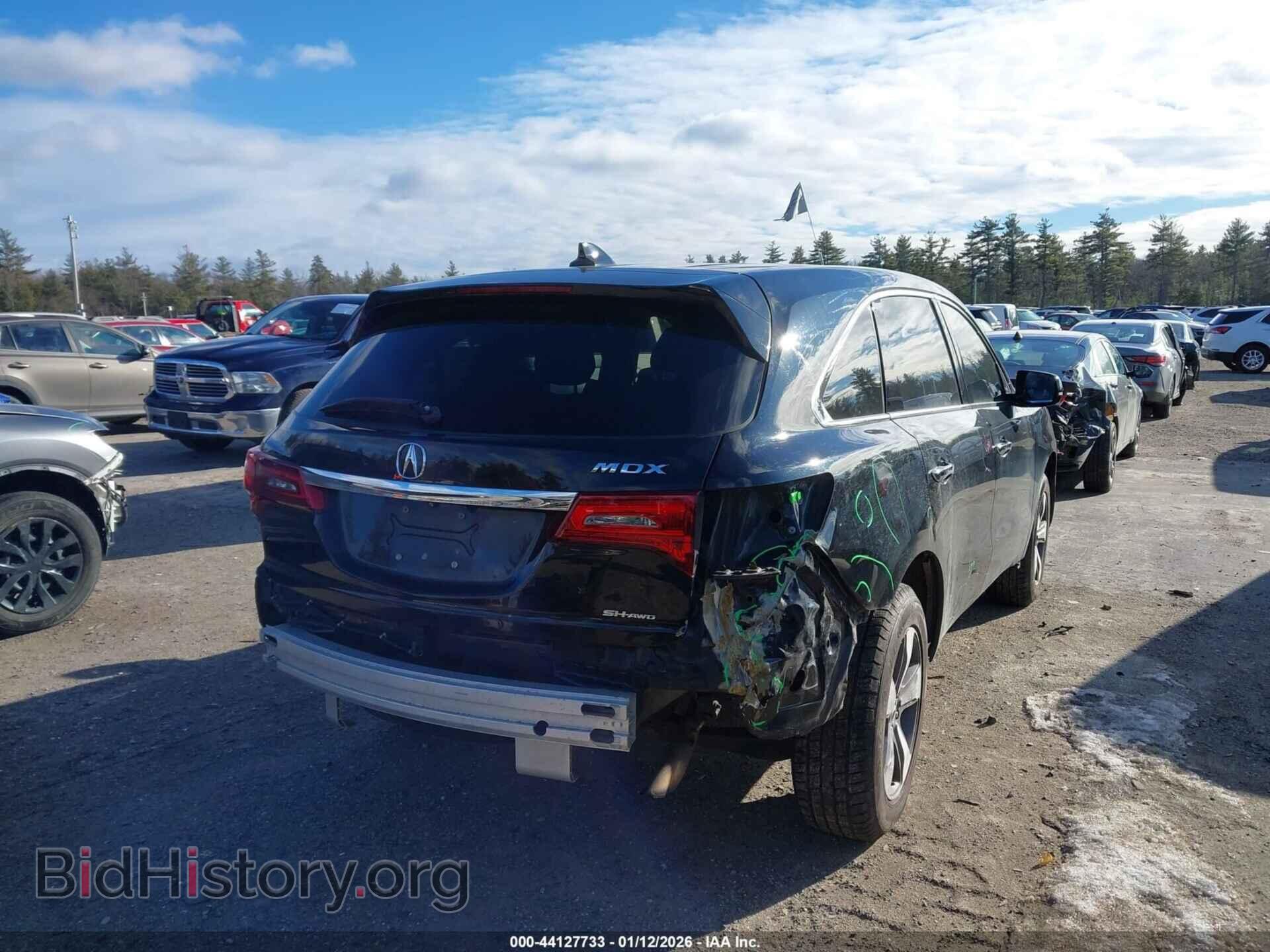 2014 ACURA MDX - VIN: 5FRYD4H22EB033609 - Фото 4