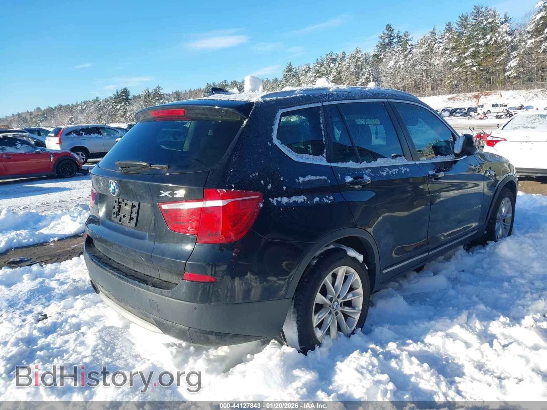 2013 BMW X3 - VIN: 5UXWX9C52D0D01104 - Фото 4