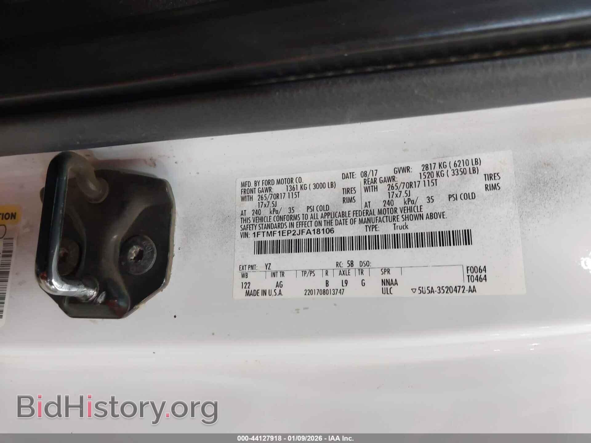 2010 FORD F150 - VIN: 1FTFX1EV3AKE46357 - Фото 9