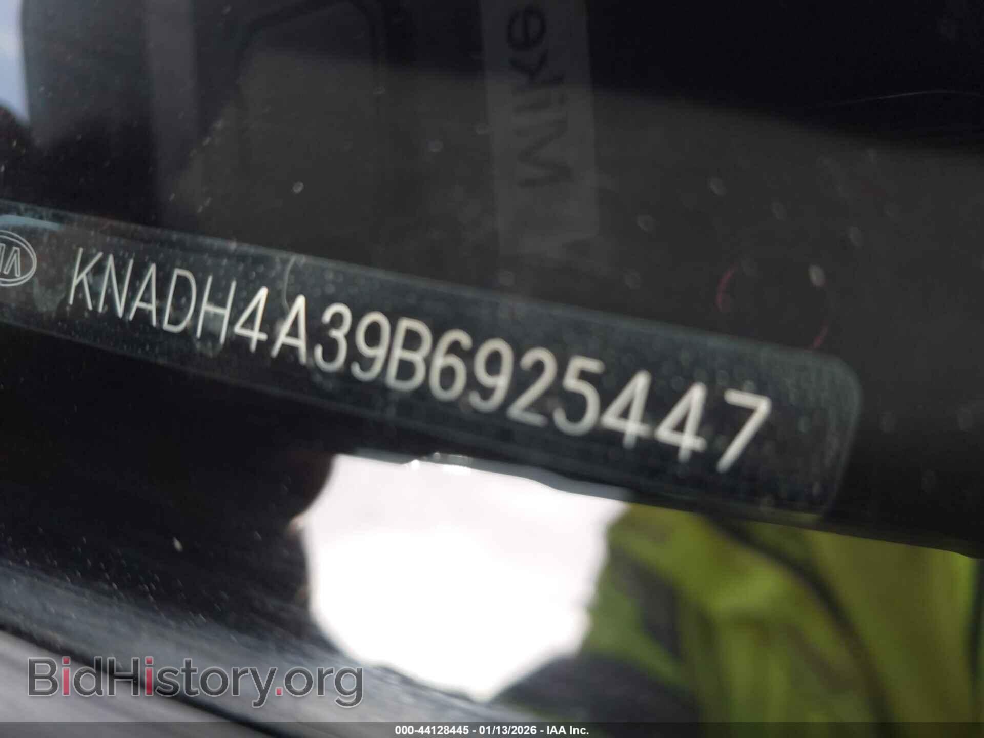 2011 KIA RIO - VIN: KNADH4A39B6925447 - Фото 9
