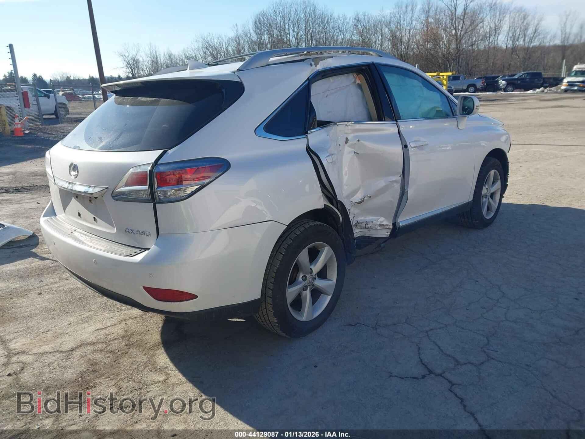 2014 LEXUS RX 350 - VIN: 2T2BK1BA7EC235275 - Фото 4