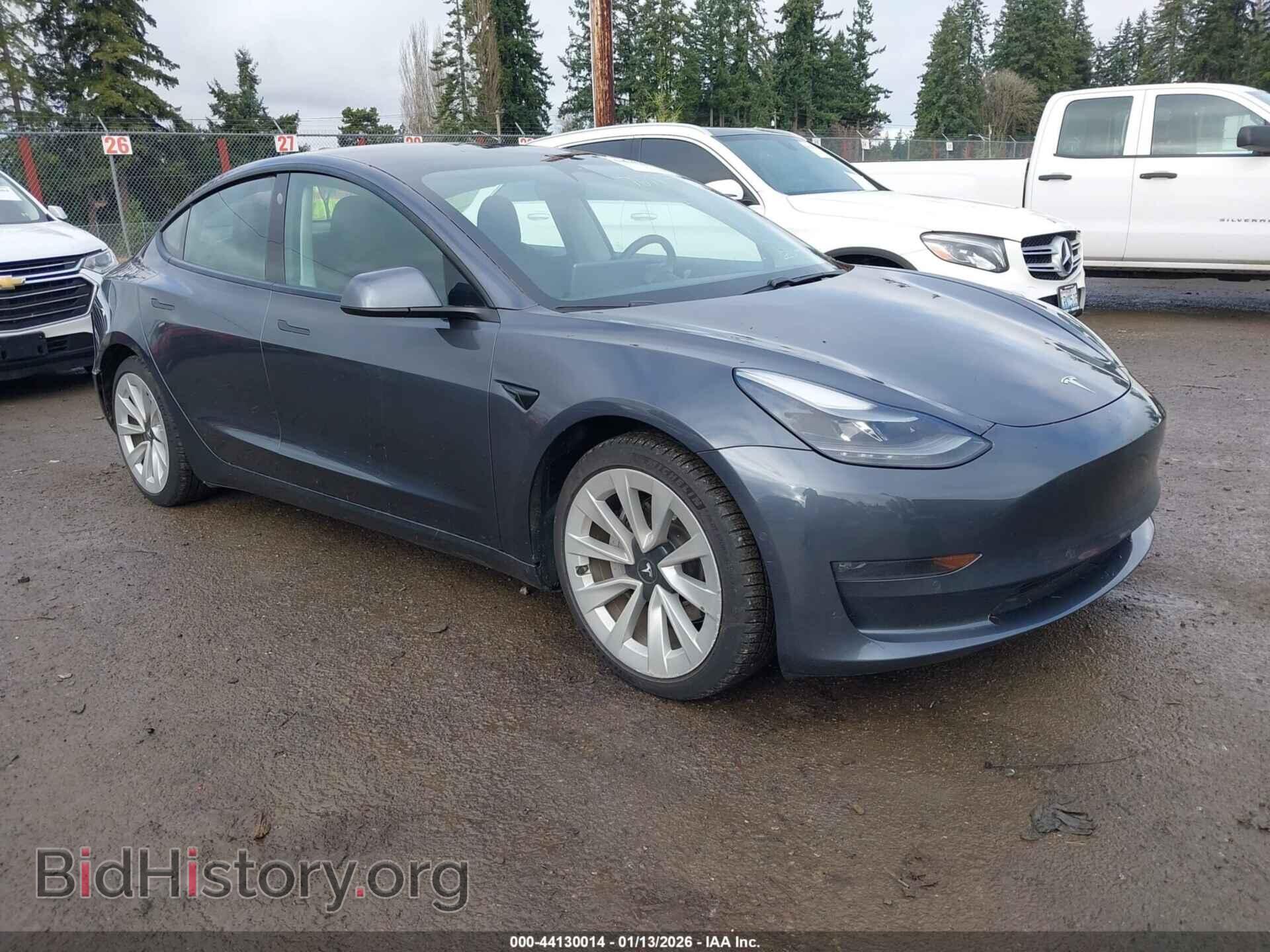 Photo 5YJ3E1EB3MF902695 - TESLA MODEL 3 2021