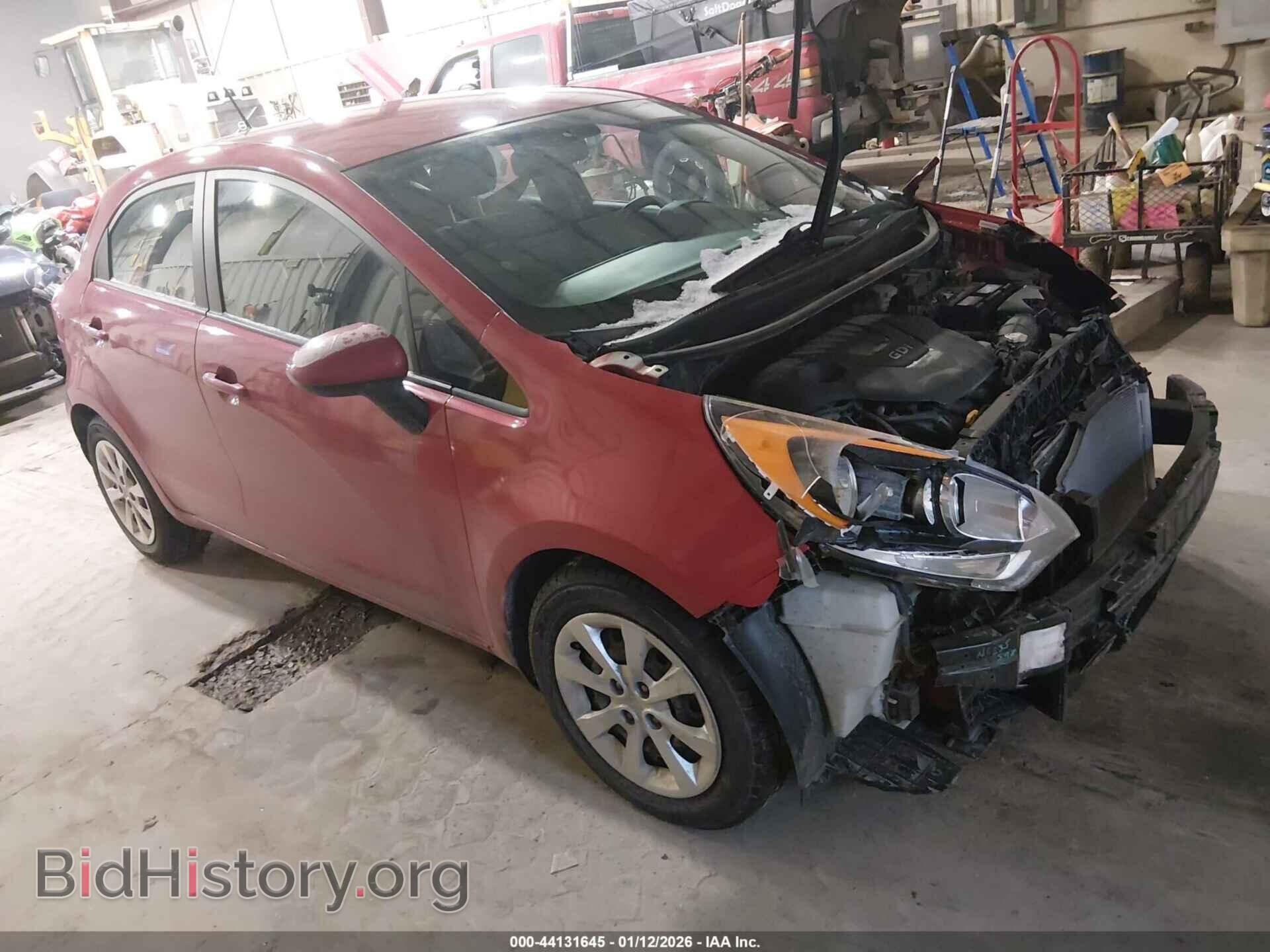 Фотография KNADN5A30E6375557 - KIA RIO 2014