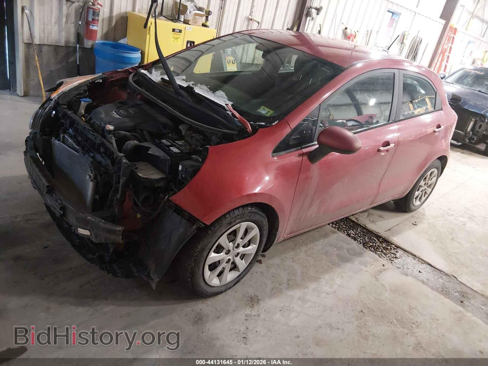 2014 KIA RIO - VIN: KNADN5A30E6375557 - Фото 2