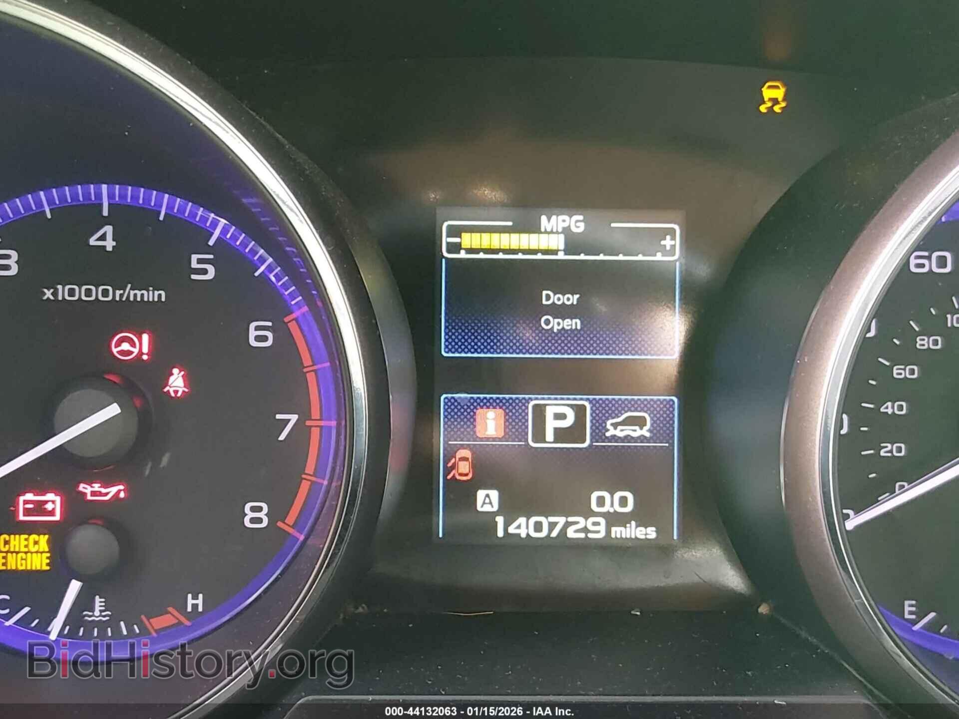 2016 SUBARU OUTBACK - VIN: 4S4BSACC6G3243699 - Photo 7