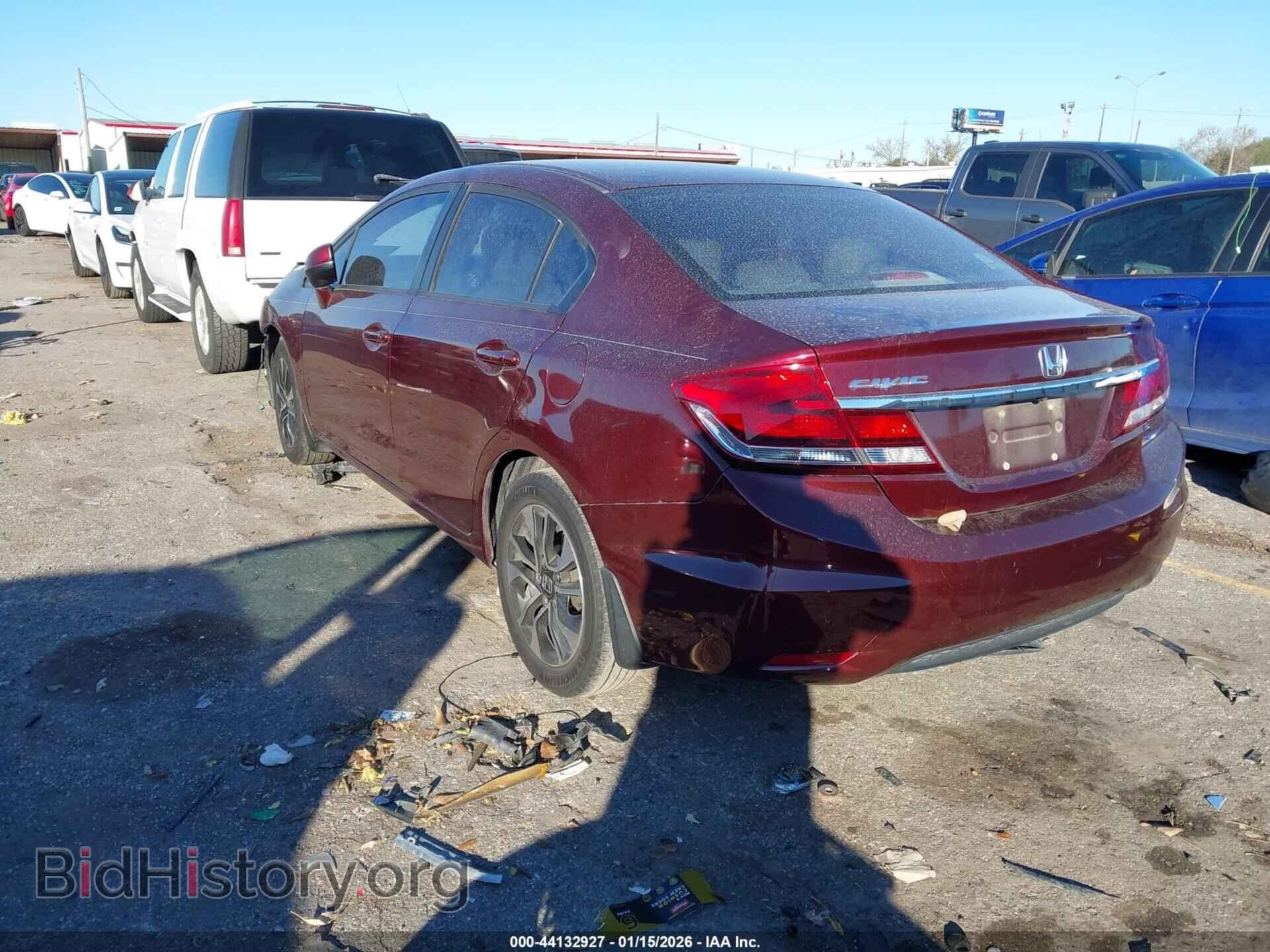 2013 HONDA CIVIC - VIN: 19XFB2F96DE074025 - Фото 3