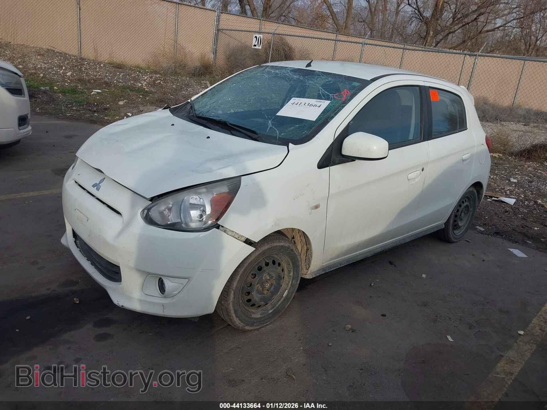 2014 MITSUBISHI MIRAGE - VIN: ML32A3HJ1EH008026 - Фото 2