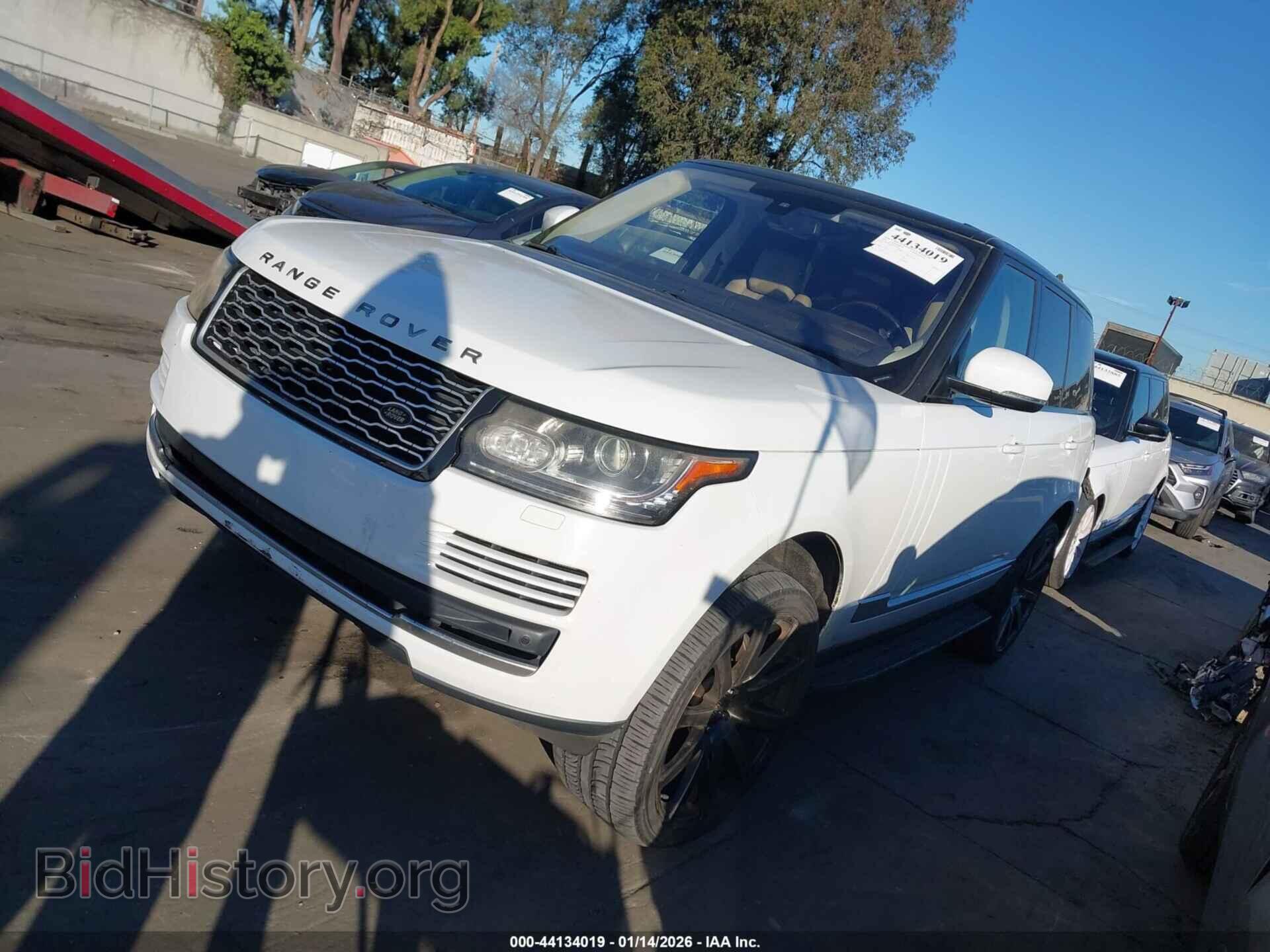 2016 LAND ROVER RANGE ROVER - VIN: SALGS2VFXGA273882 - Фото 2