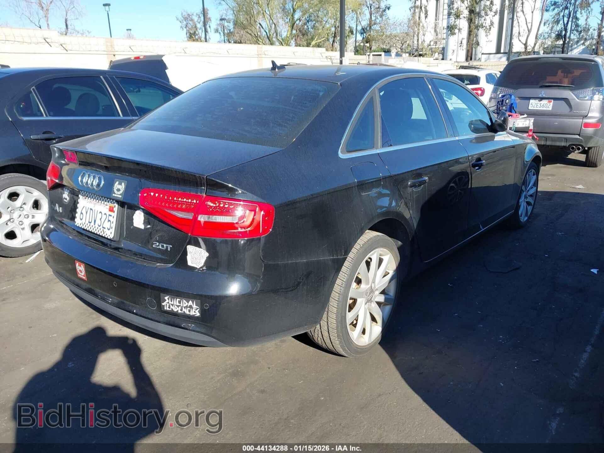 2013 AUDI A4 - VIN: WAUEFAFL3DN020342 - Фото 4