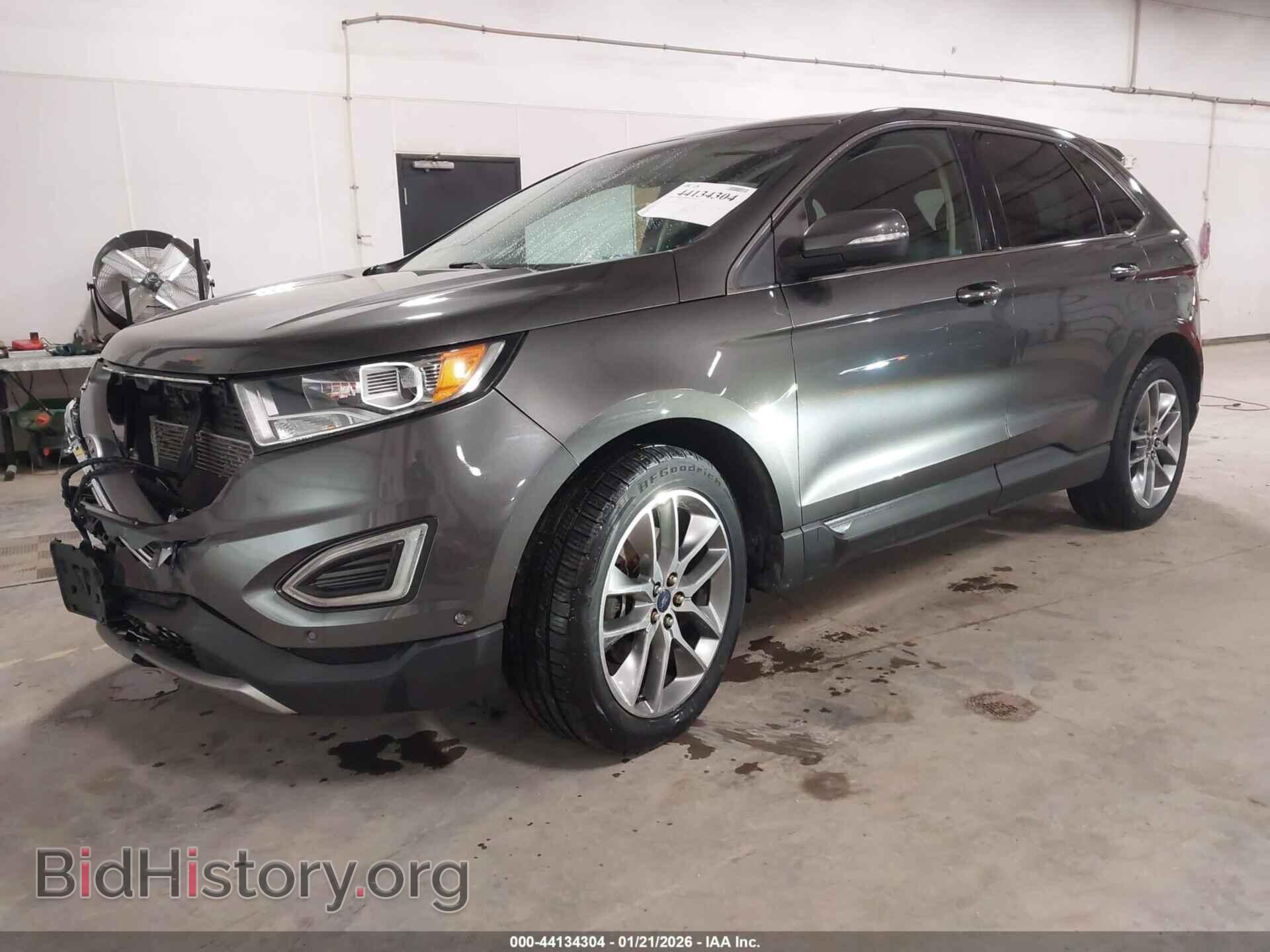 2016 FORD EDGE - VIN: 2FMPK4K80GBB79275 - Фото 2