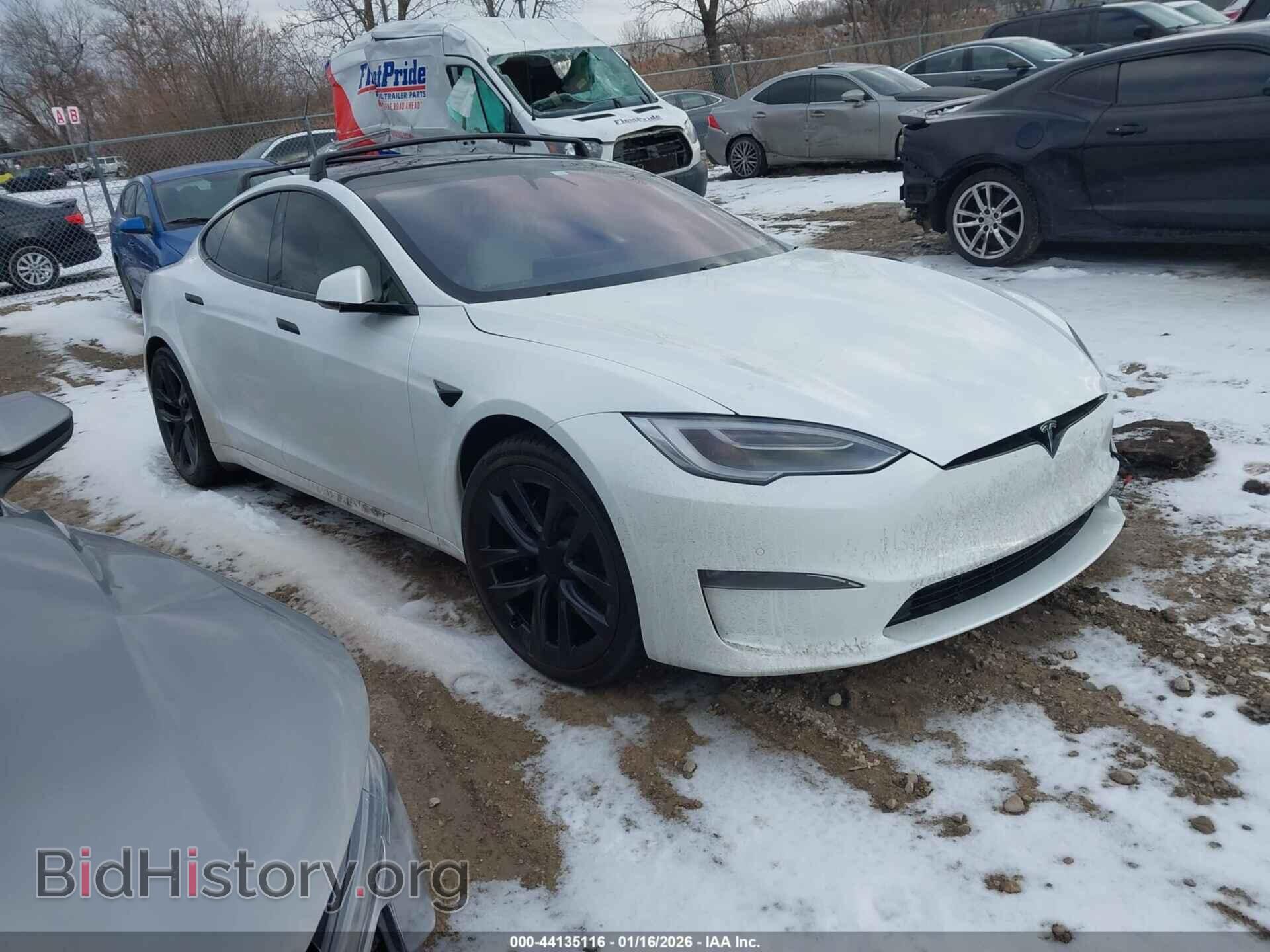 Photo 5YJSA1E52NF471060 - TESLA MODEL S 2022