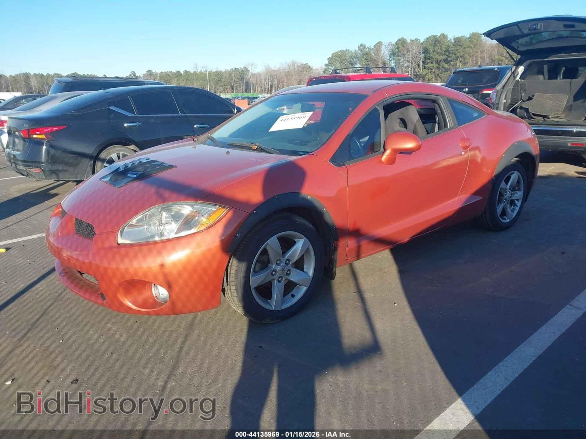 2007 MITSUBISHI ECLIPSE - VIN: 4A3AK34T87E055858 - Photo 2