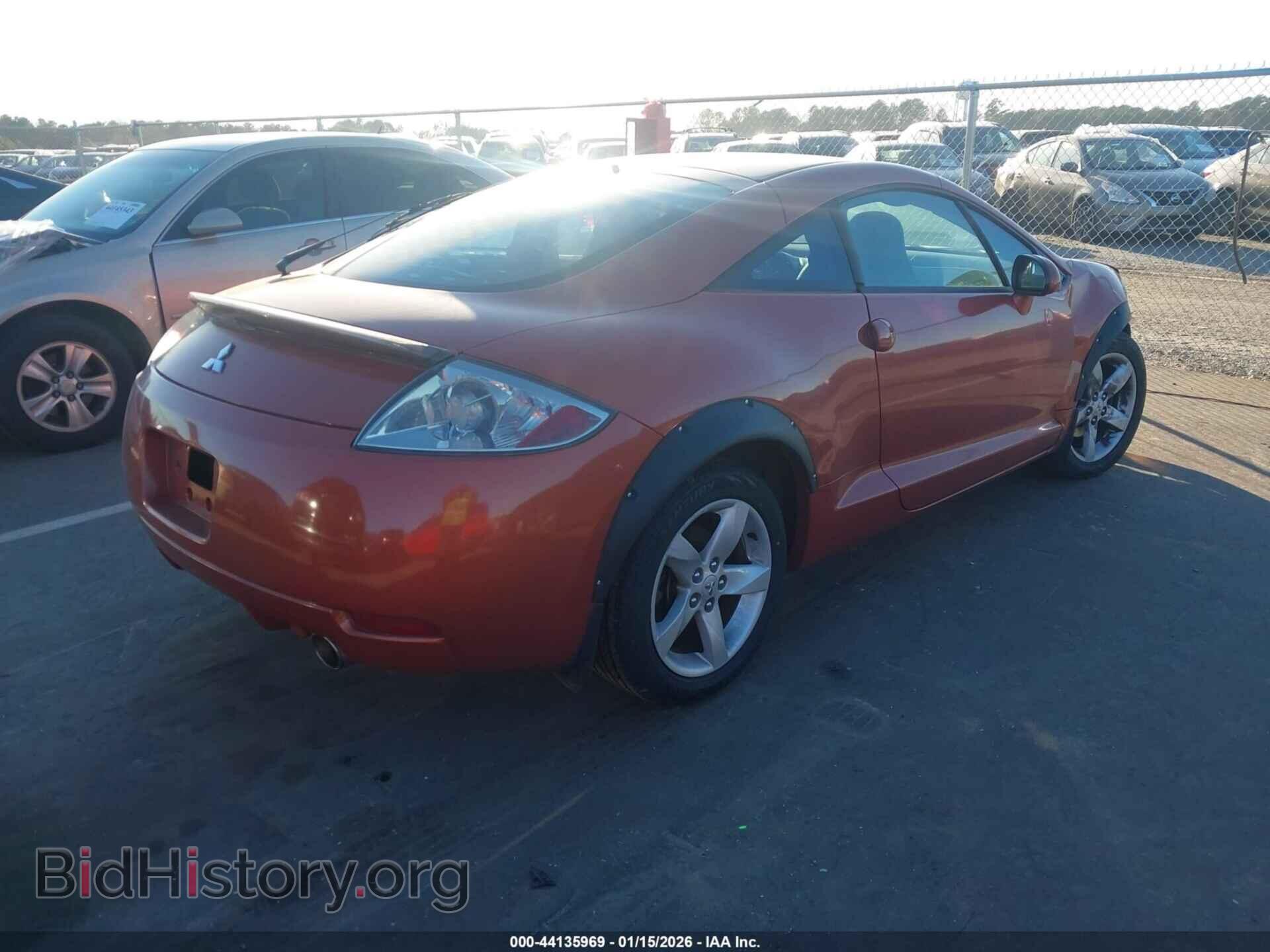 2007 MITSUBISHI ECLIPSE - VIN: 4A3AK34T87E055858 - Photo 4