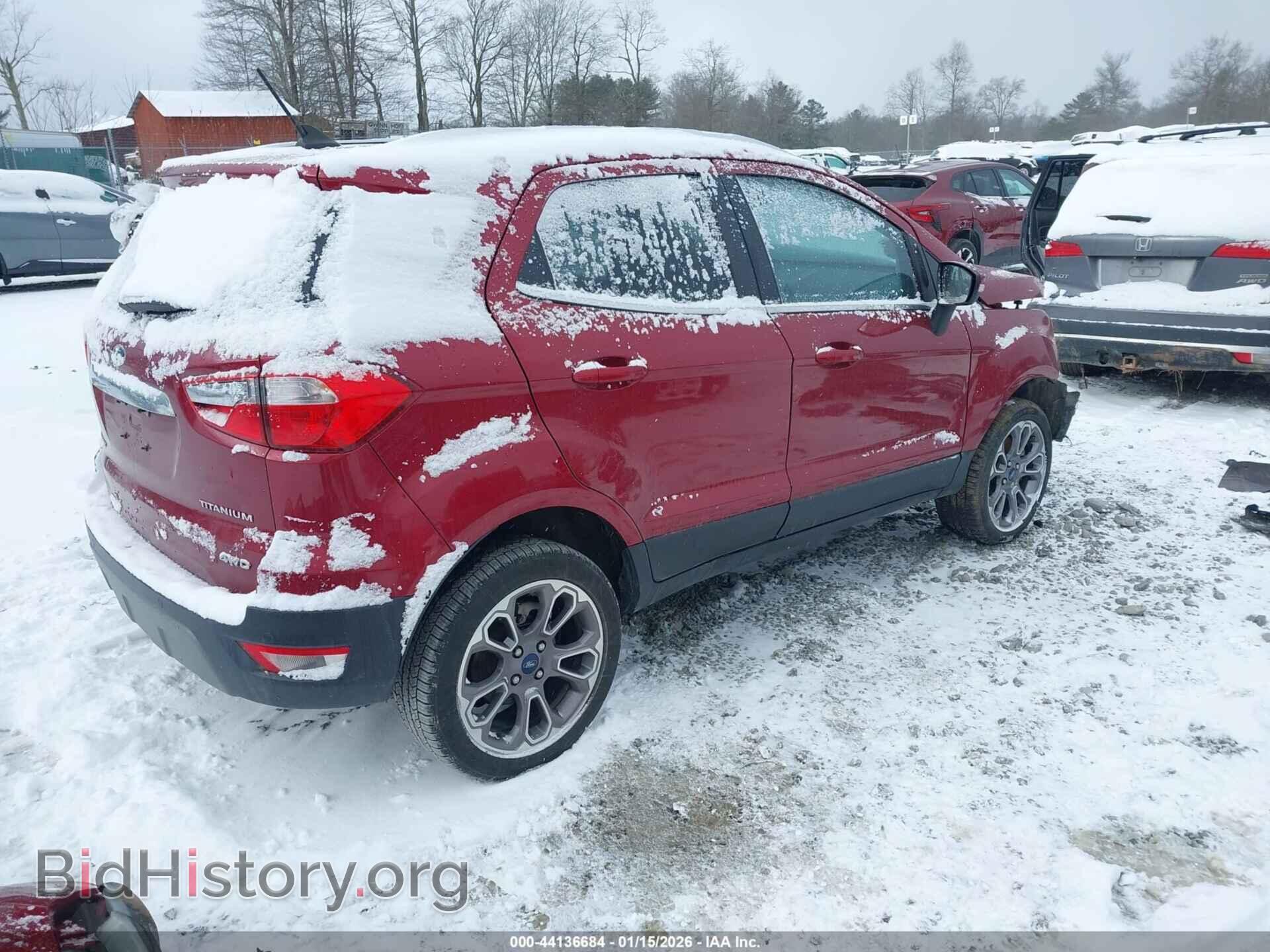 2020 FORD ECOSPORT - VIN: MAJ6S3KL5LC377154 - Фото 4