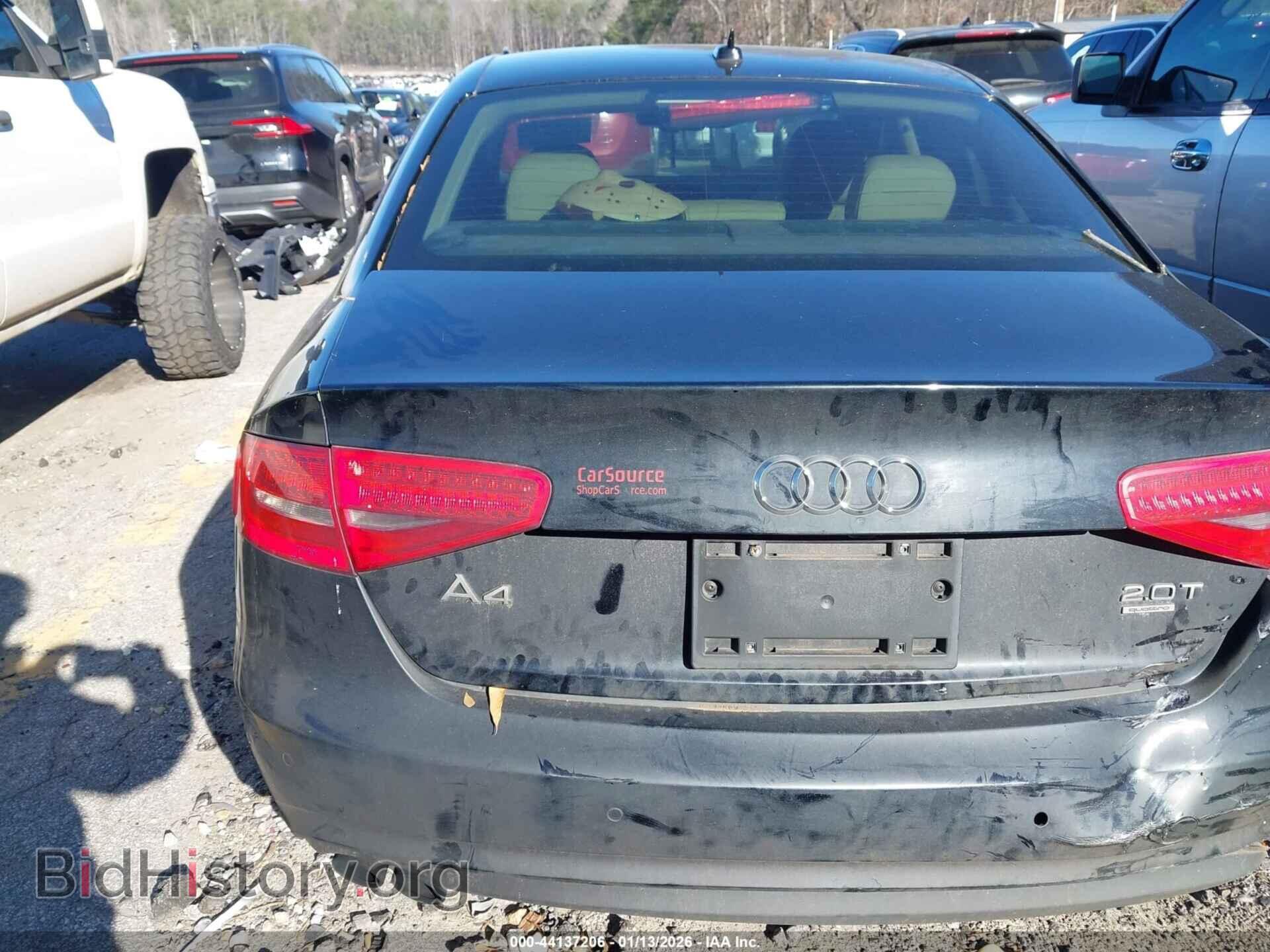 2013 AUDI A4 - VIN: WAUFFAFL9DA050778 - Фото 16