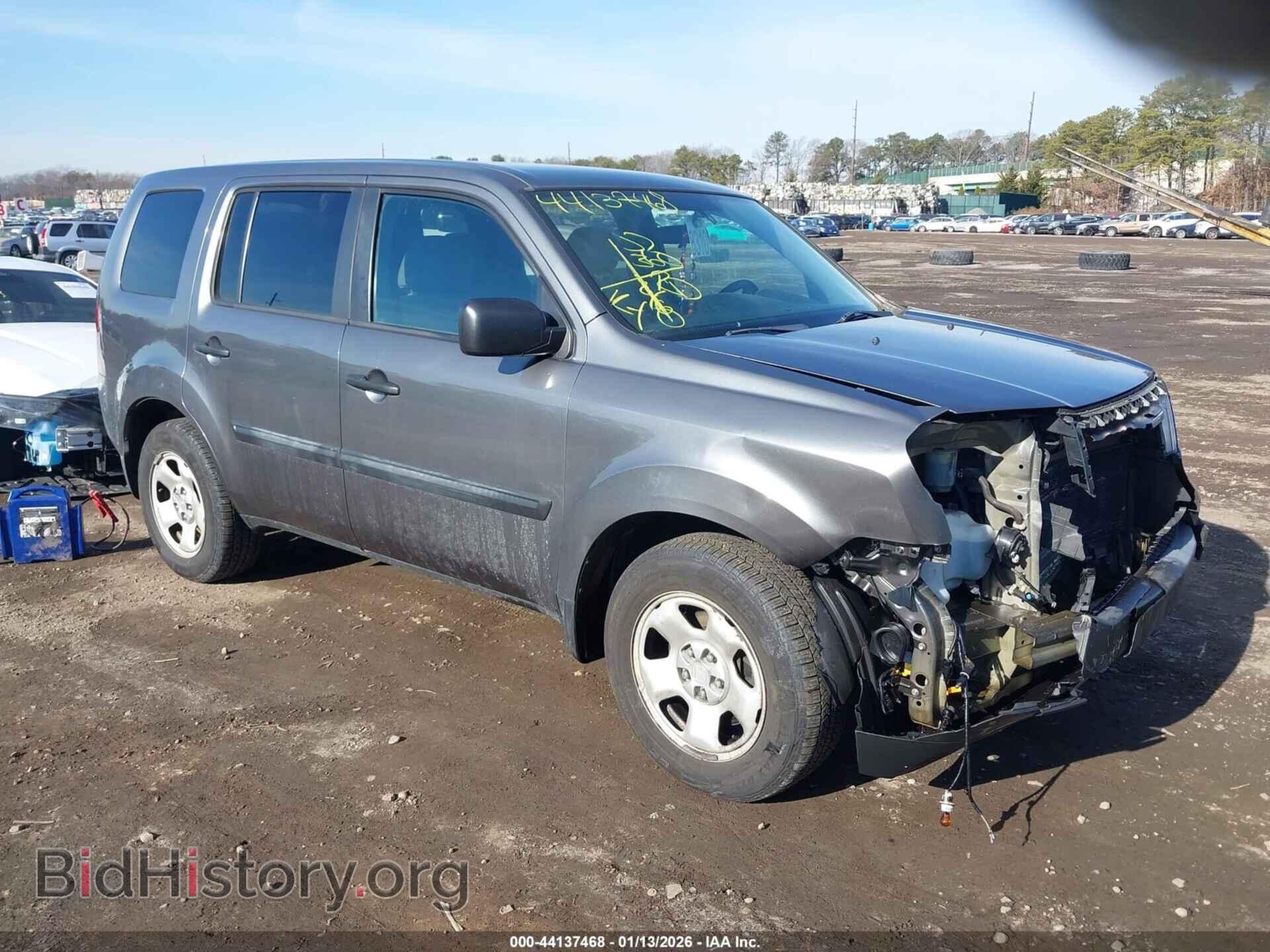 Фотография 5FNYF4H27DB002916 - HONDA PILOT 2013