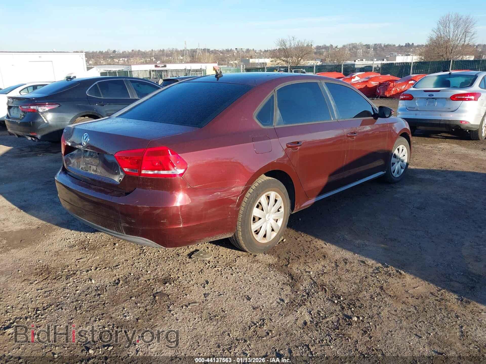 2012 VOLKSWAGEN PASSAT - VIN: 1VWAP7A35CC019631 - Фото 4