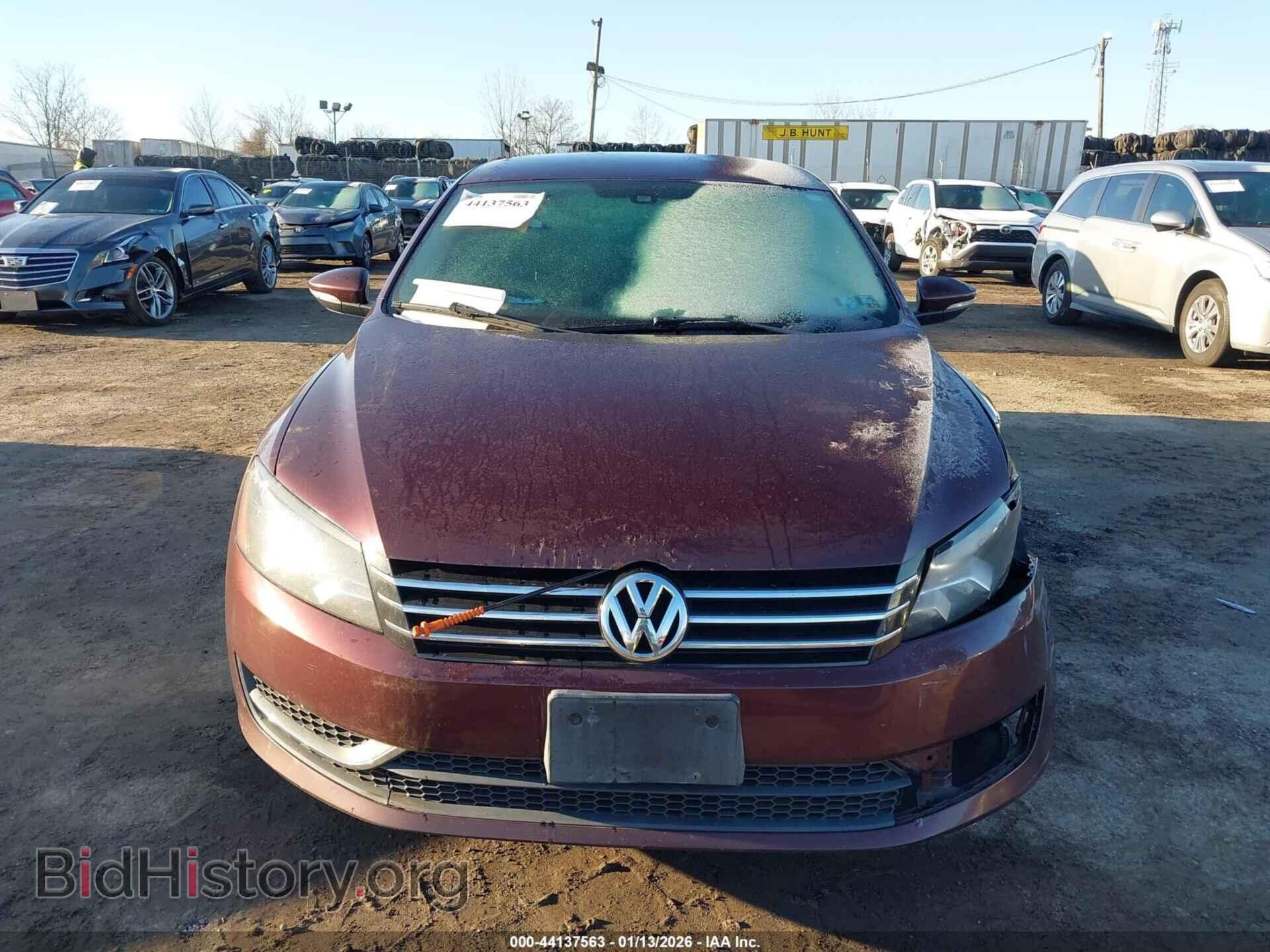 2012 VOLKSWAGEN PASSAT - VIN: 1VWAP7A35CC019631 - Фото 6
