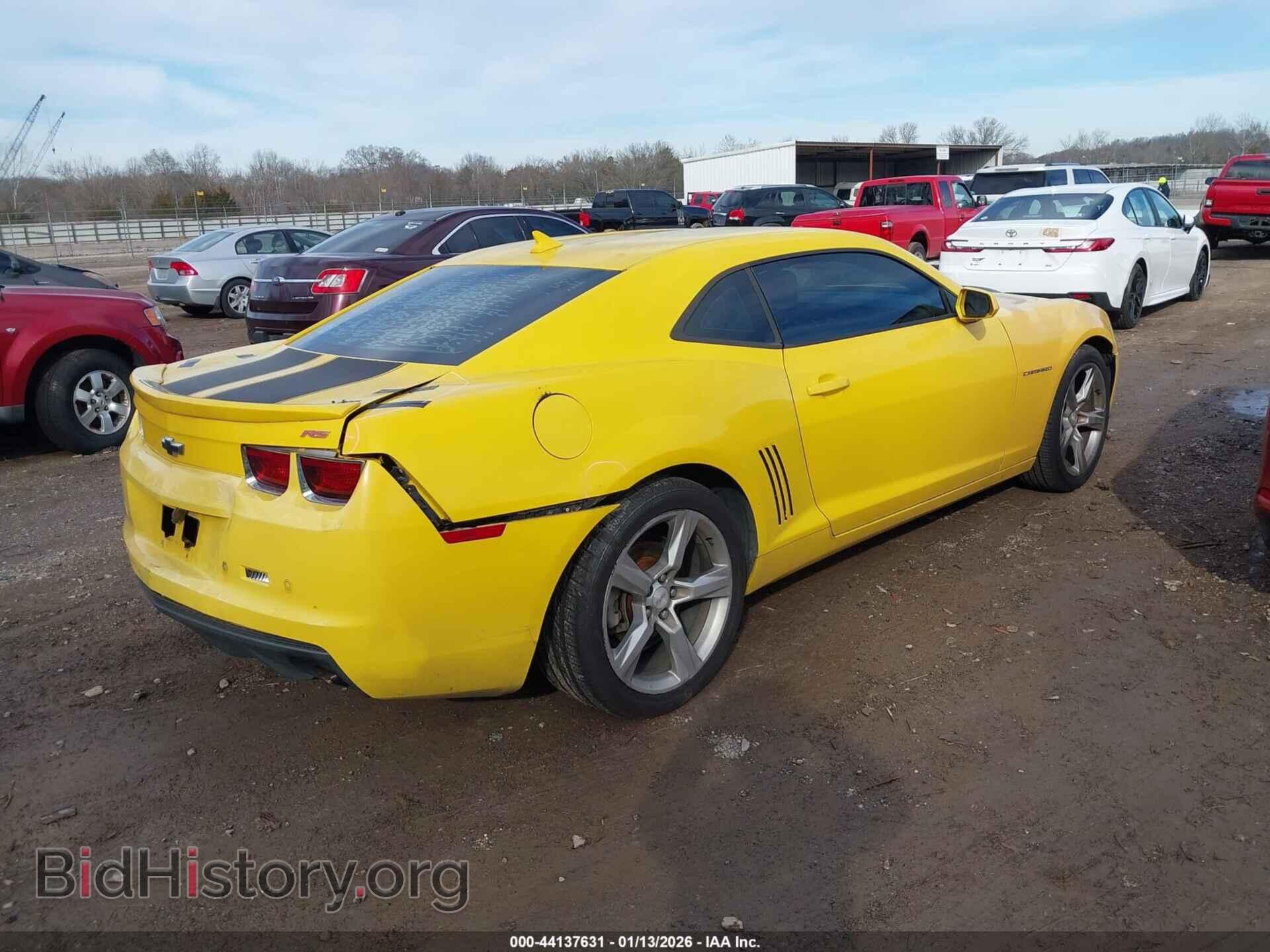 2012 CHEVROLET CAMARO - VIN: 2G1FC1E39C9102281 - Фото 4