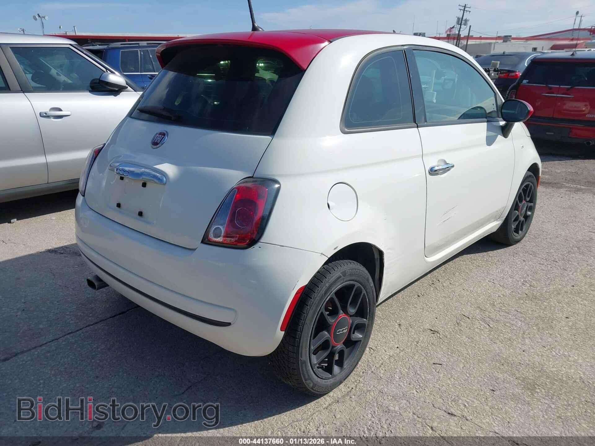 2015 FIAT 500 - VIN: 3C3CFFAR1FT612607 - Фото 4