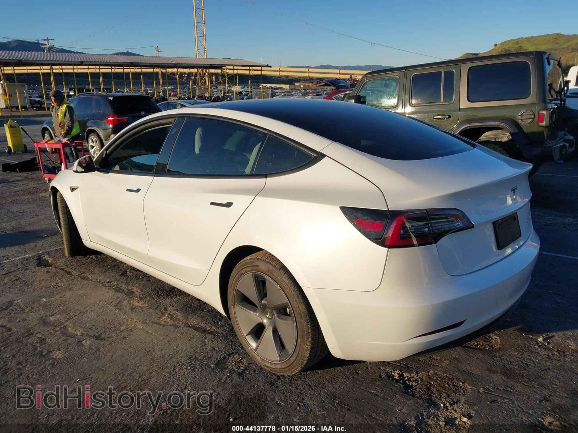 2022 TESLA MODEL 3 - VIN: 5YJ3E1EB6NF267375 - Фото 3
