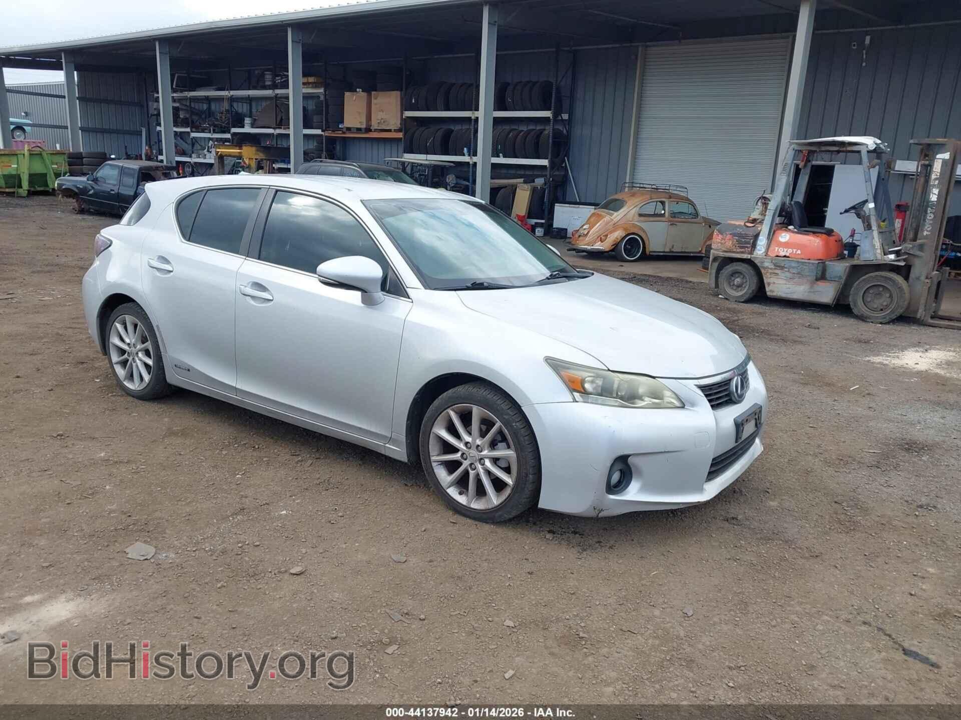 Photo JTHKD5BH3C2091009 - LEXUS CT 200H 2012