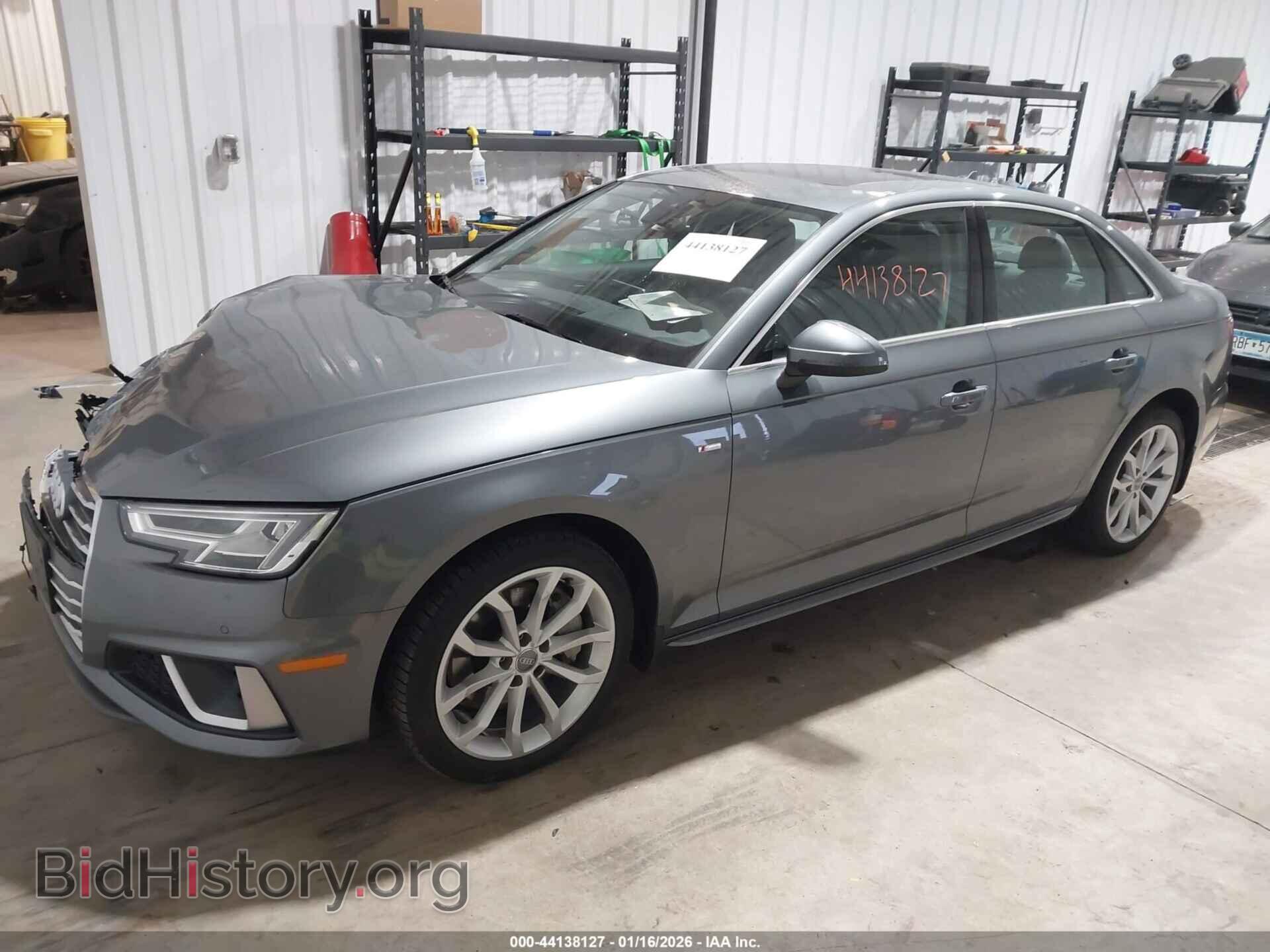 2019 AUDI A4 - VIN: WAUENAF40KN021022 - Фото 2