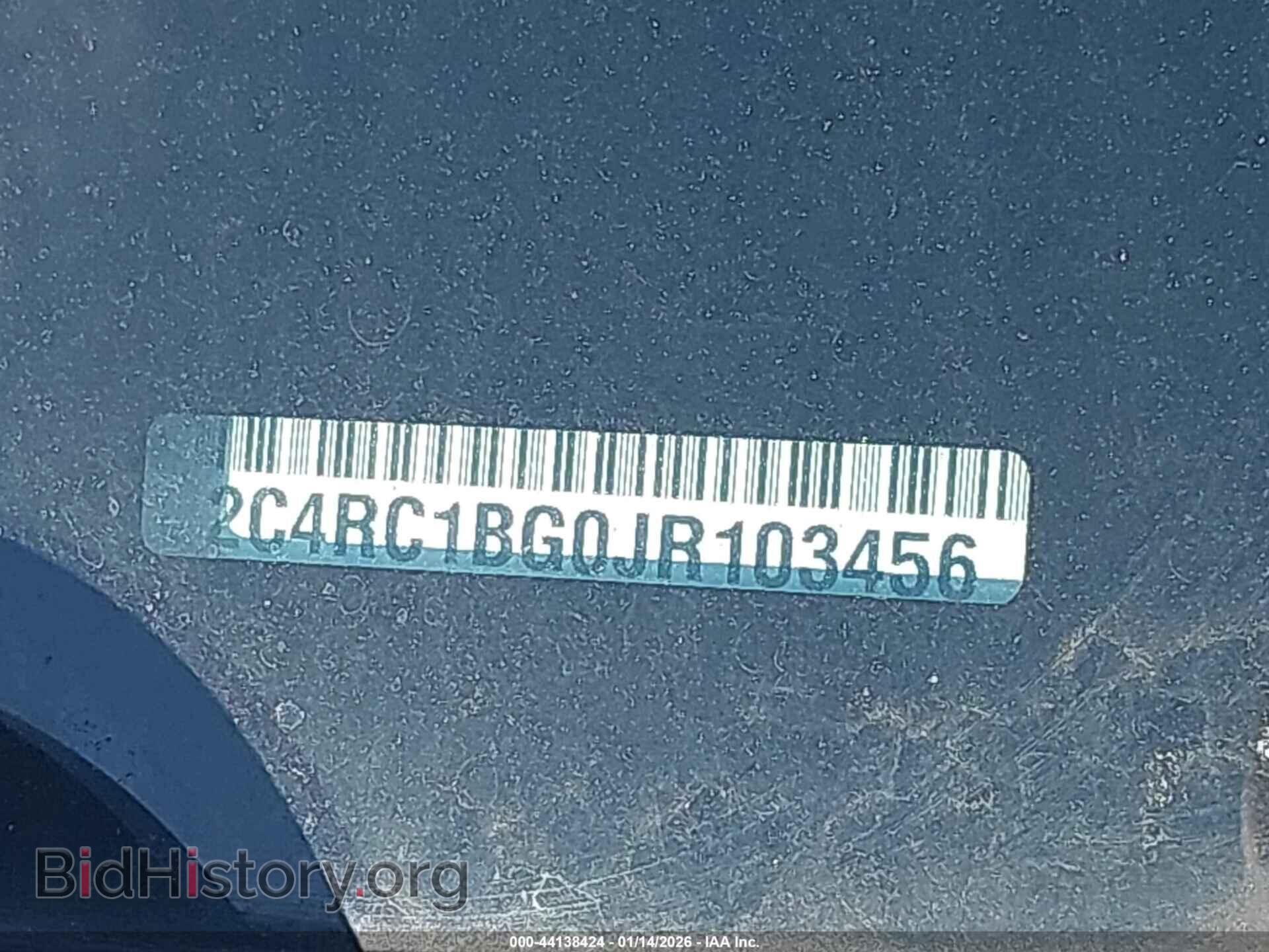 2018 CHRYSLER PACIFICA - VIN: 2C4RC1BG0JR103456 - Фото 9