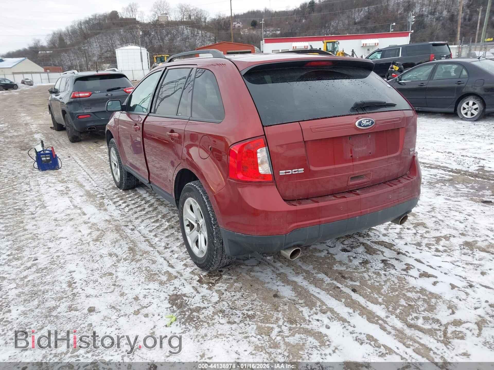 2014 FORD EDGE - VIN: 2FMDK4JC6EBA29337 - Фото 3