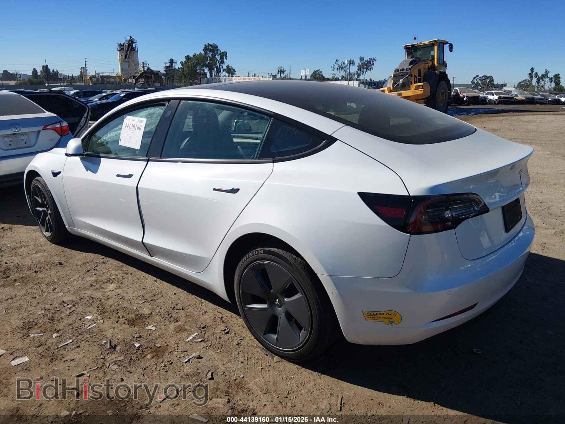 2022 TESLA MODEL 3 - VIN: 5YJ3E1EB6NF206706 - Фото 3