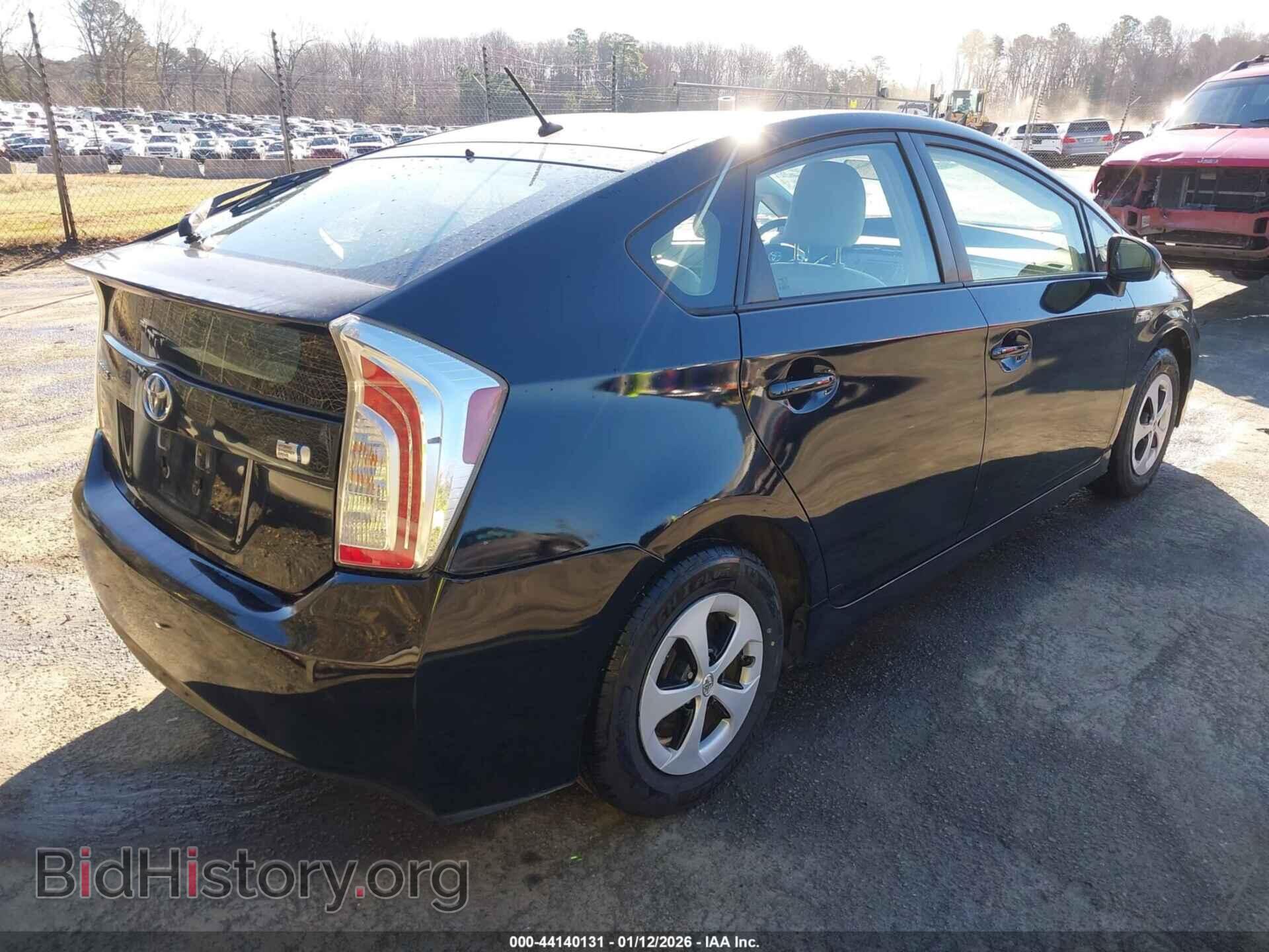 2012 TOYOTA PRIUS - VIN: JTDKN3DU7C1491352 - Фото 4
