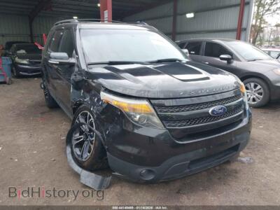 2014 Ford EXPLORER Sport, черный — VIN 1FM5K8GT2EGC14870, IAAI