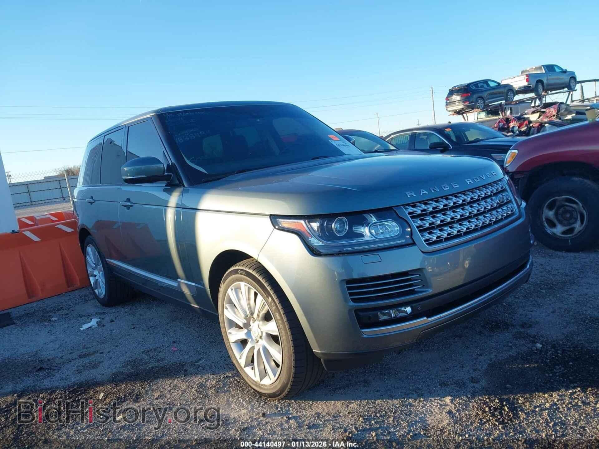 Photo SALGS2TF5FA229869 - LAND ROVER RANGE ROVER 2015