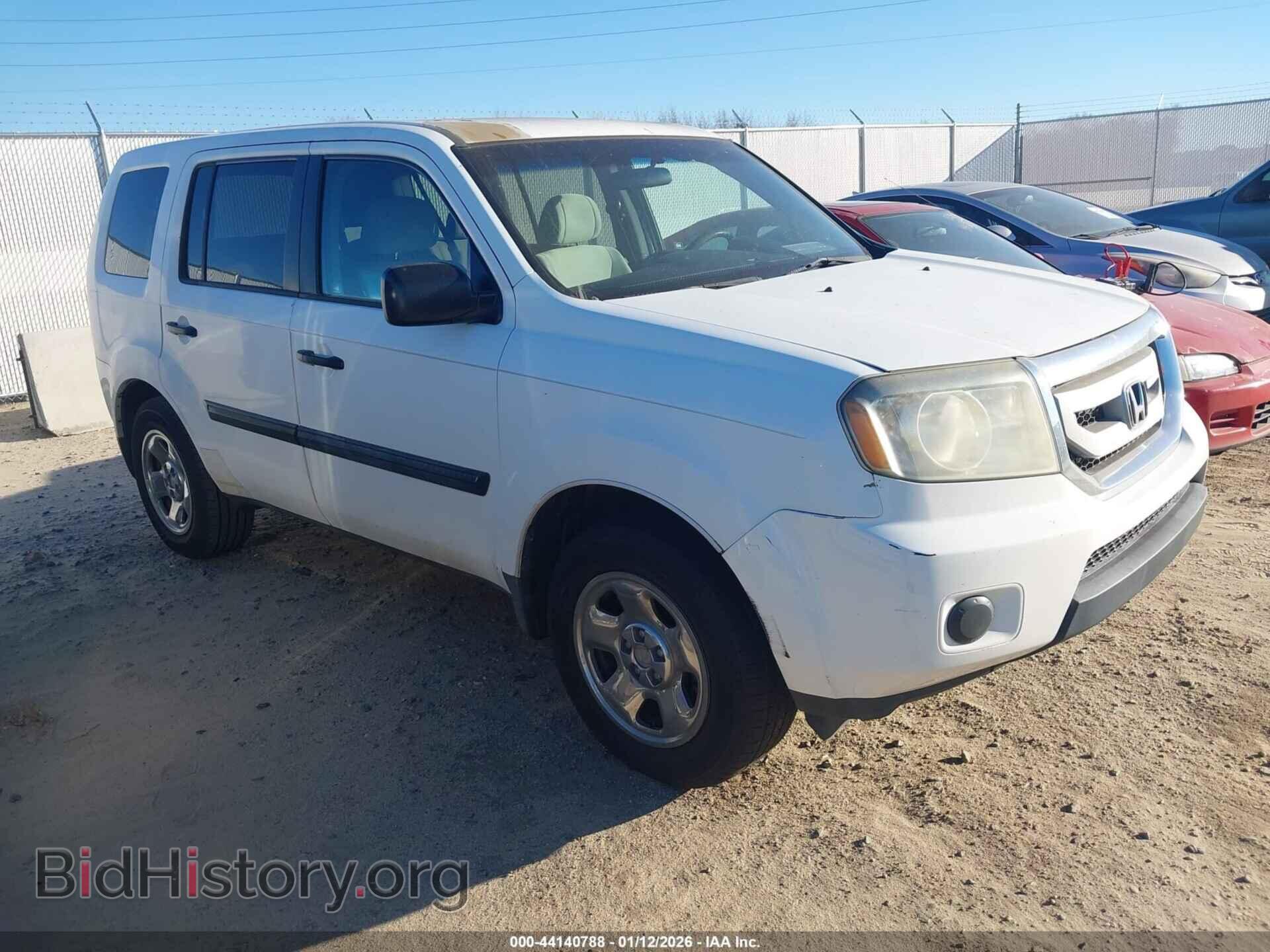 Photo 5FNYF3H27BB038127 - HONDA PILOT 2011
