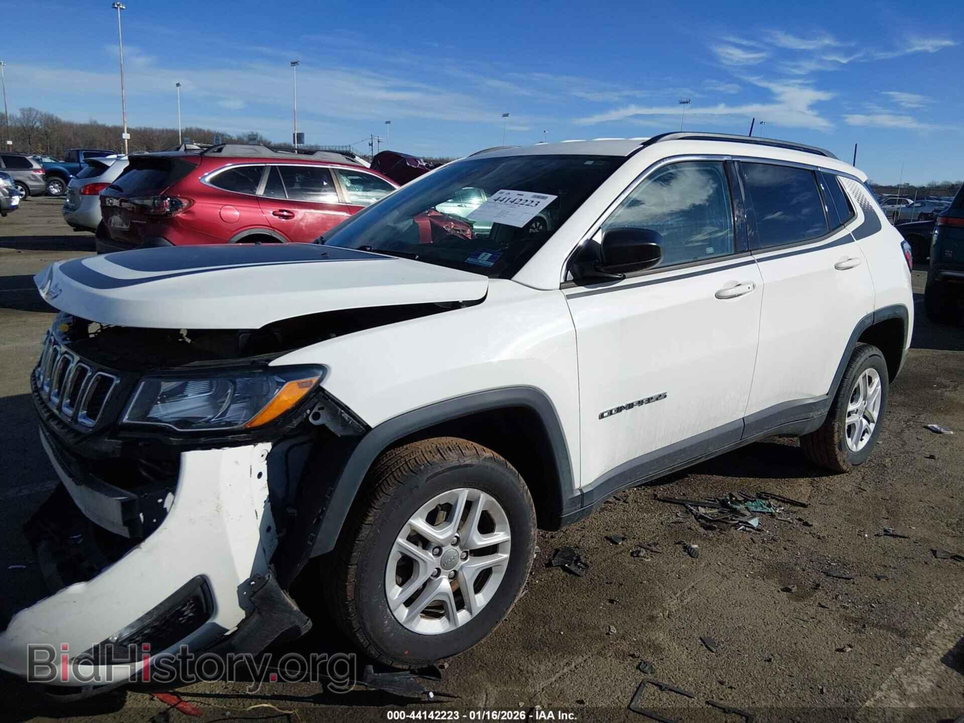 2019 JEEP COMPASS - VIN: 3C4NJDAB7KT646684 - Фото 2