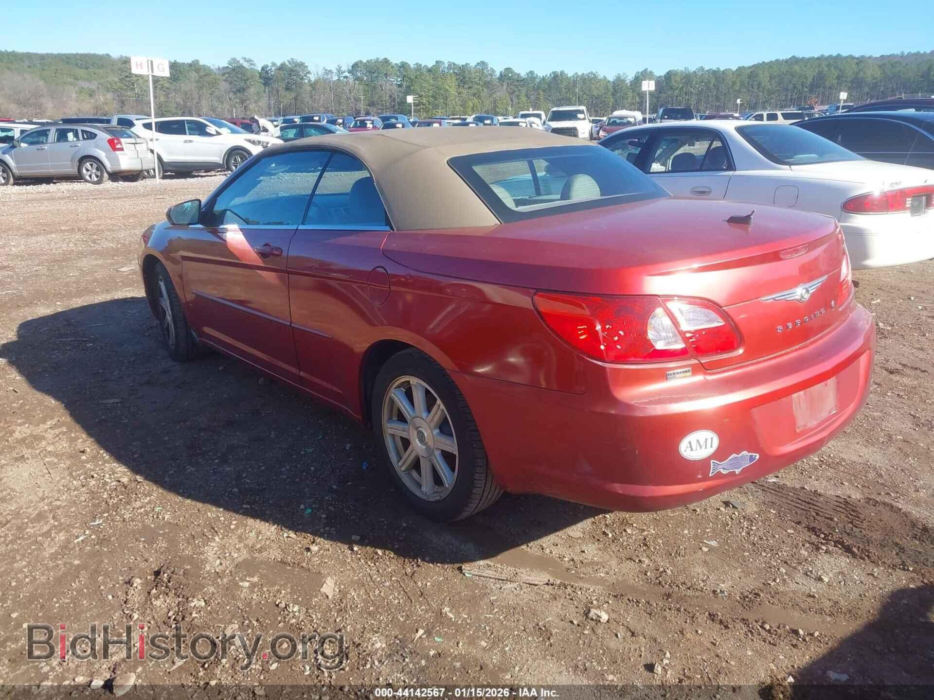 2008 CHRYSLER SEBRING - VIN: 1C3LC55R68N302369 - Фото 3