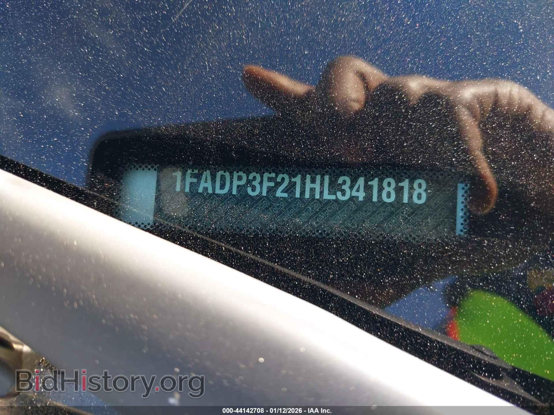 2017 FORD FOCUS - VIN: 1FADP3F21HL341818 - Фото 9