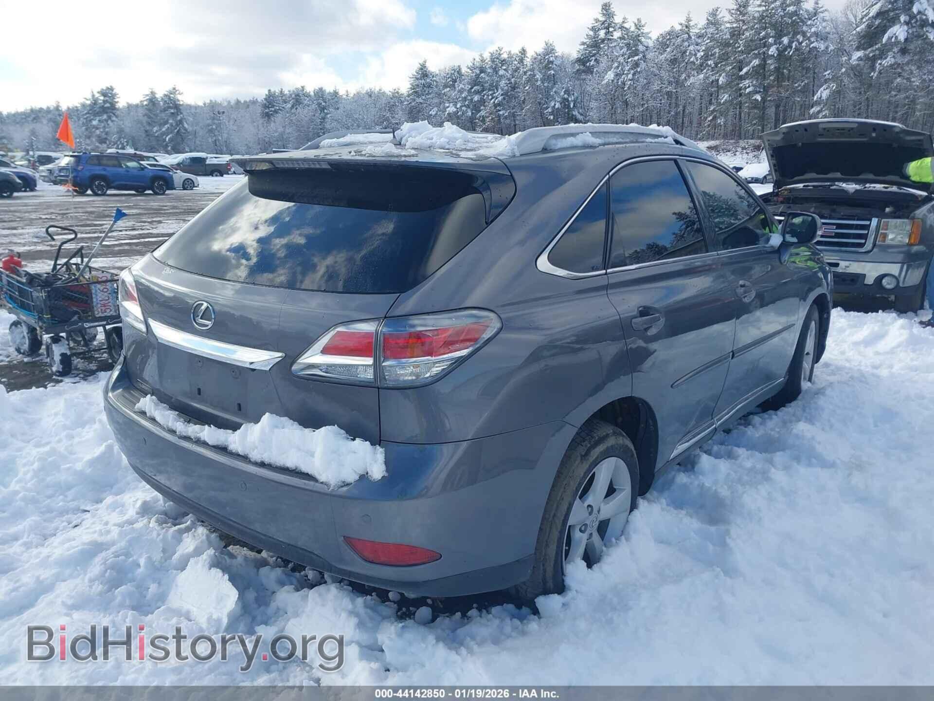 2013 LEXUS RX 350 - VIN: 2T2BK1BA3DC175736 - Фото 4