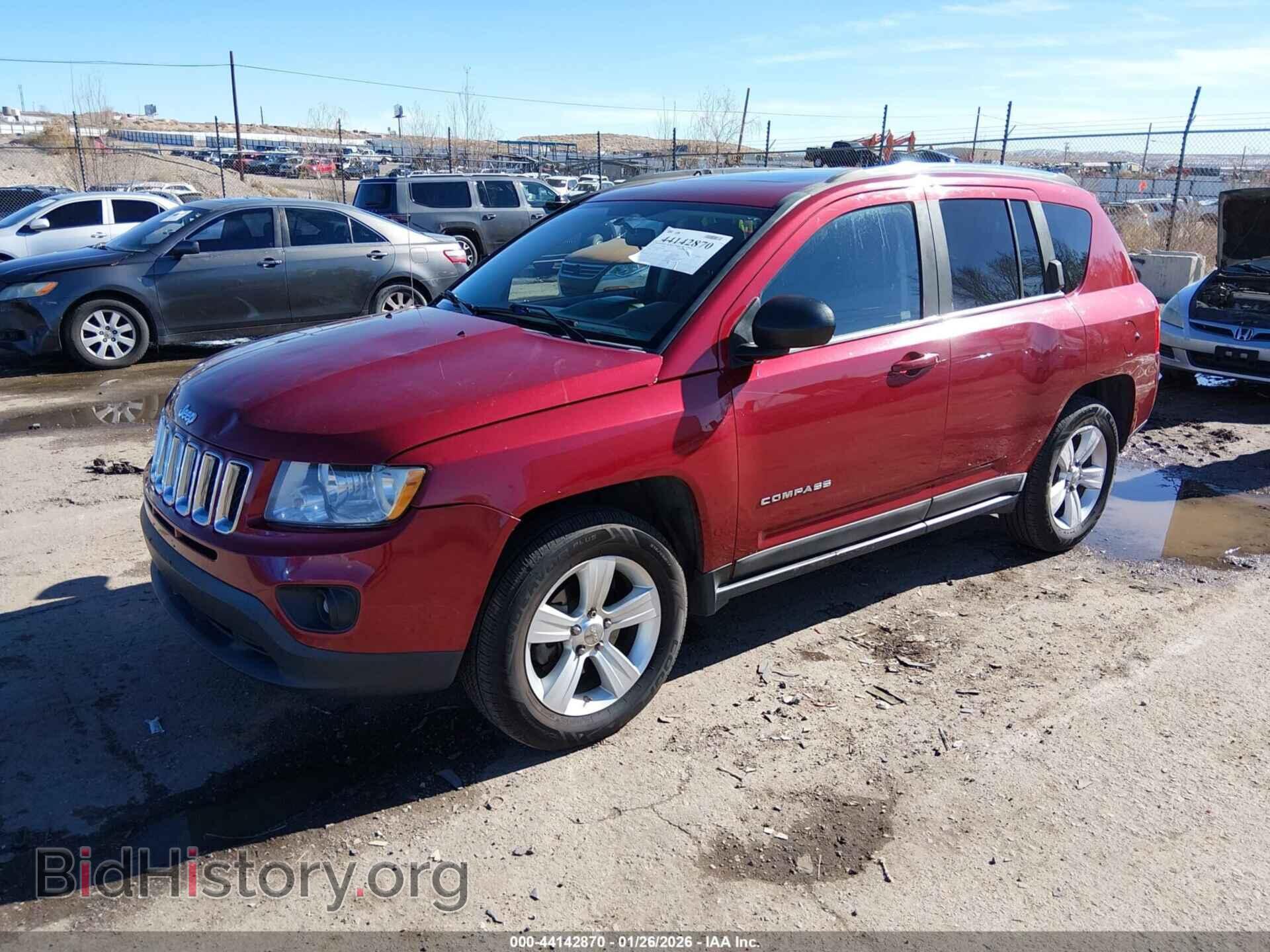 2011 JEEP COMPASS - VIN: 1J4NF1FB2BD134971 - Фото 2