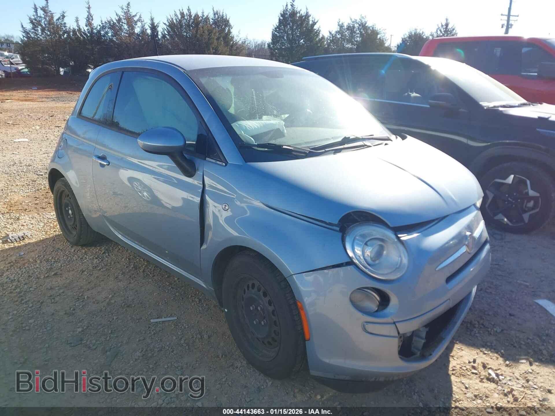 Photo 3C3CFFAR2ET288288 - FIAT 500 2014