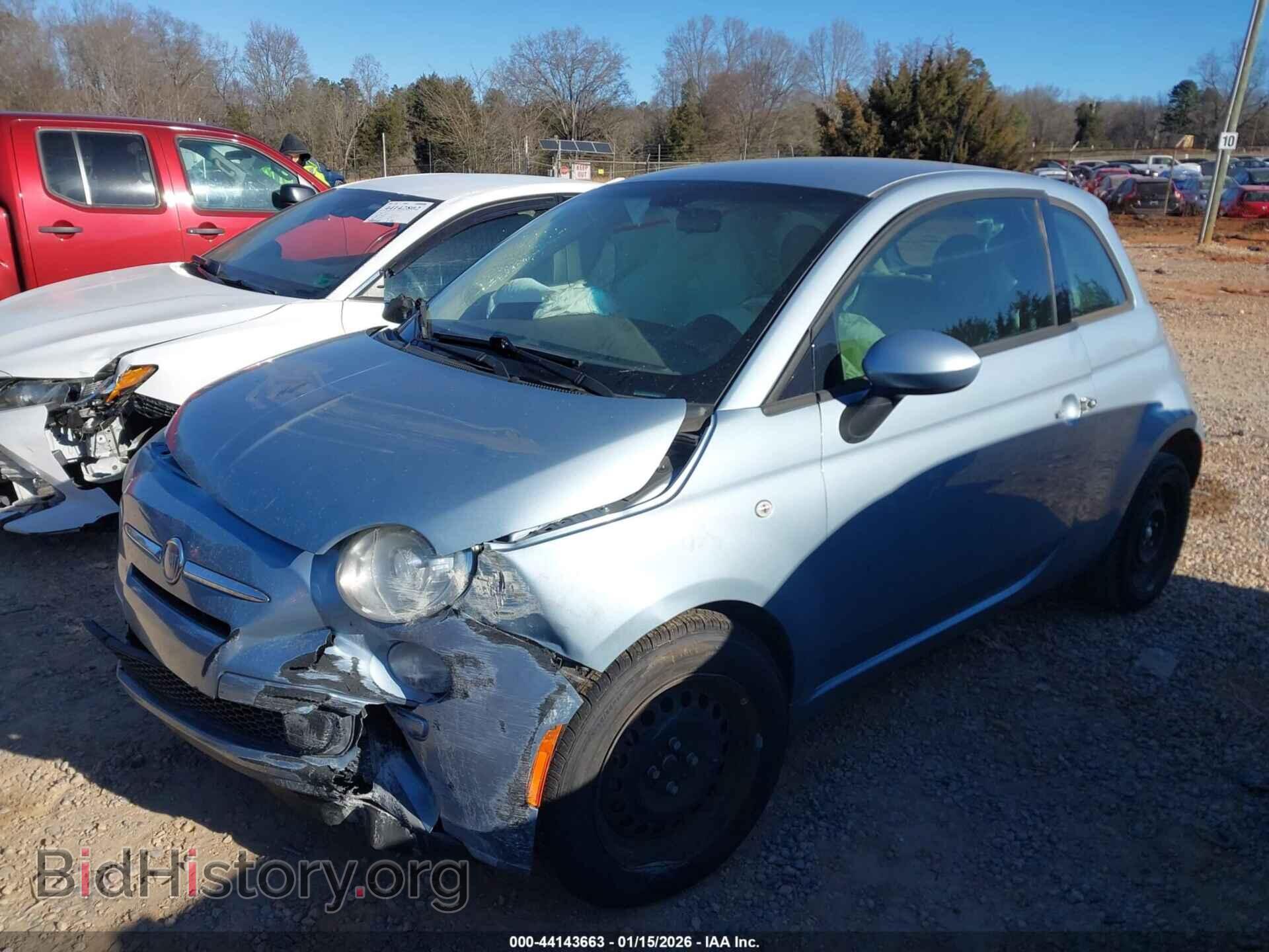 2014 FIAT 500 - VIN: 3C3CFFAR2ET288288 - Photo 2