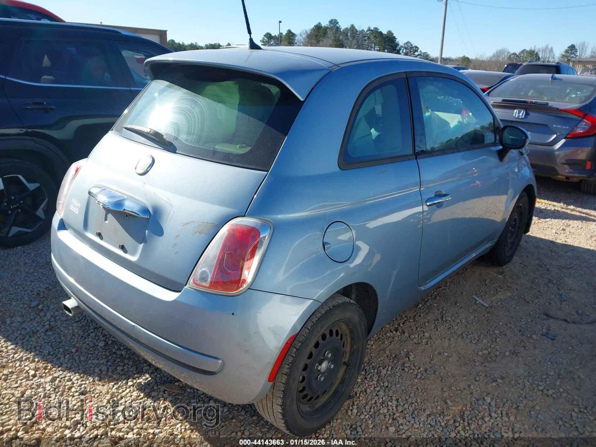 2014 FIAT 500 - VIN: 3C3CFFAR2ET288288 - Photo 4