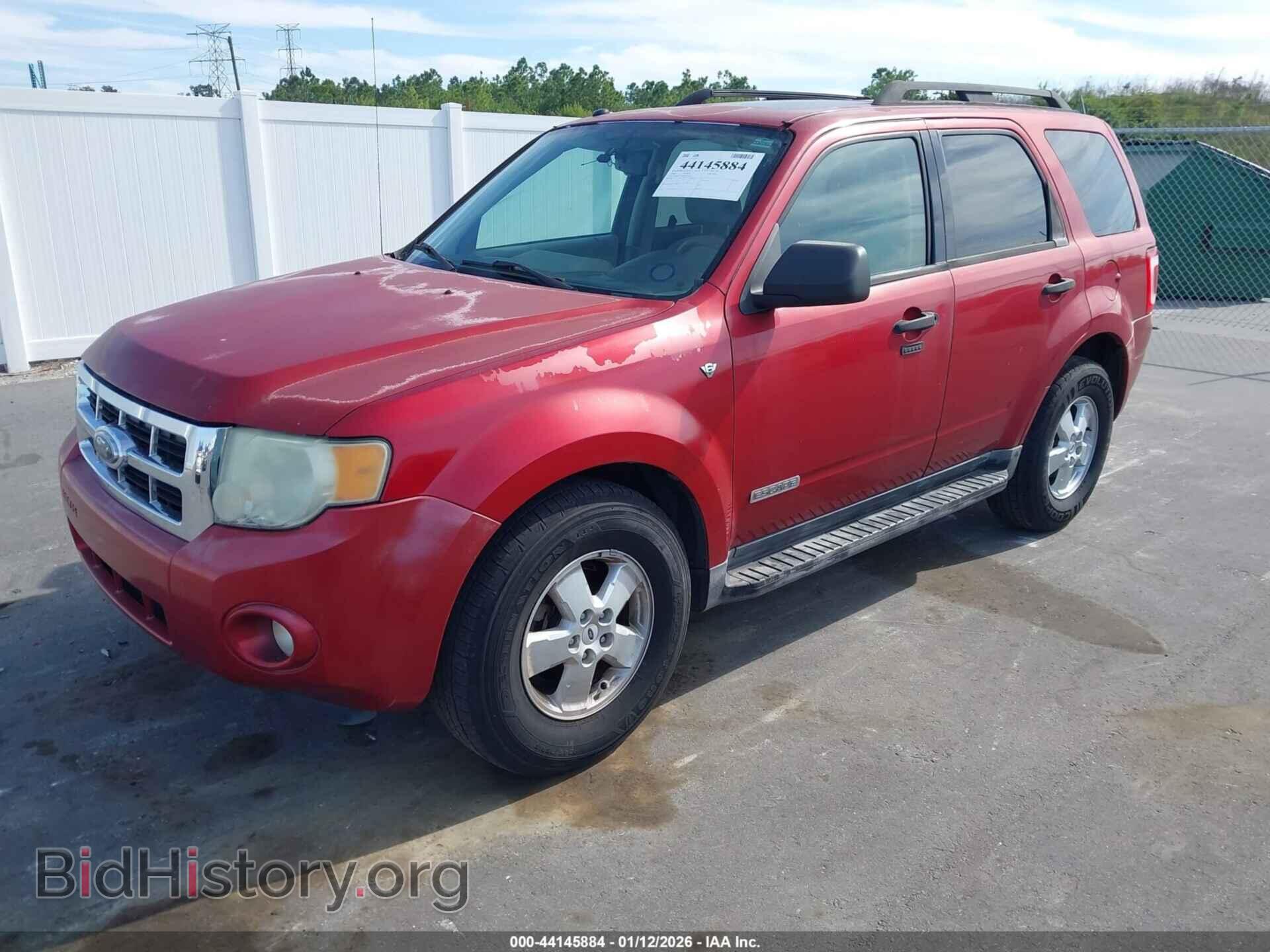 2008 FORD ESCAPE - VIN: 1FMCU03148KE30230 - Фото 2