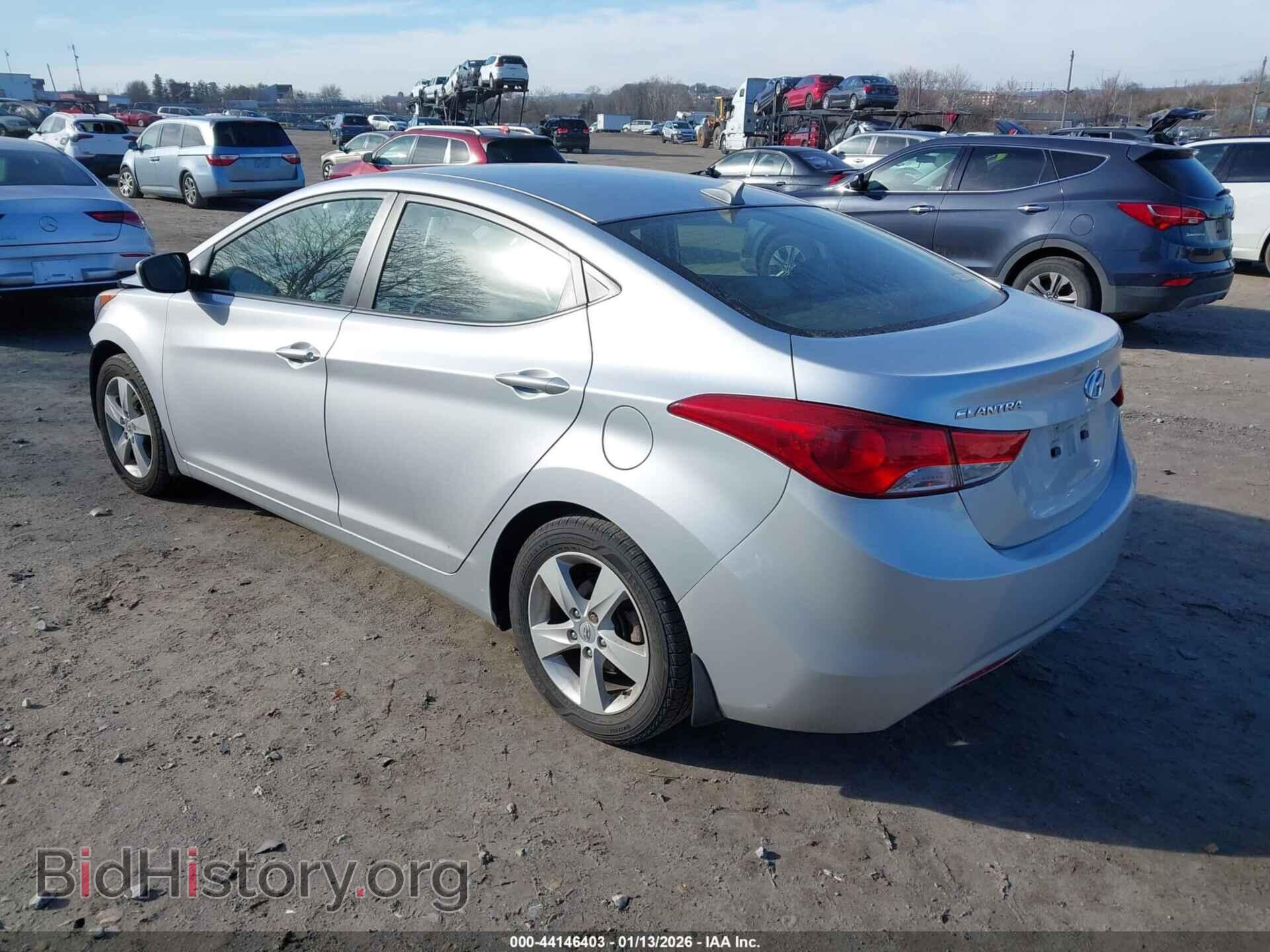 2012 HYUNDAI ELANTRA - VIN: 5NPDH4AE4CH149367 - Фото 3